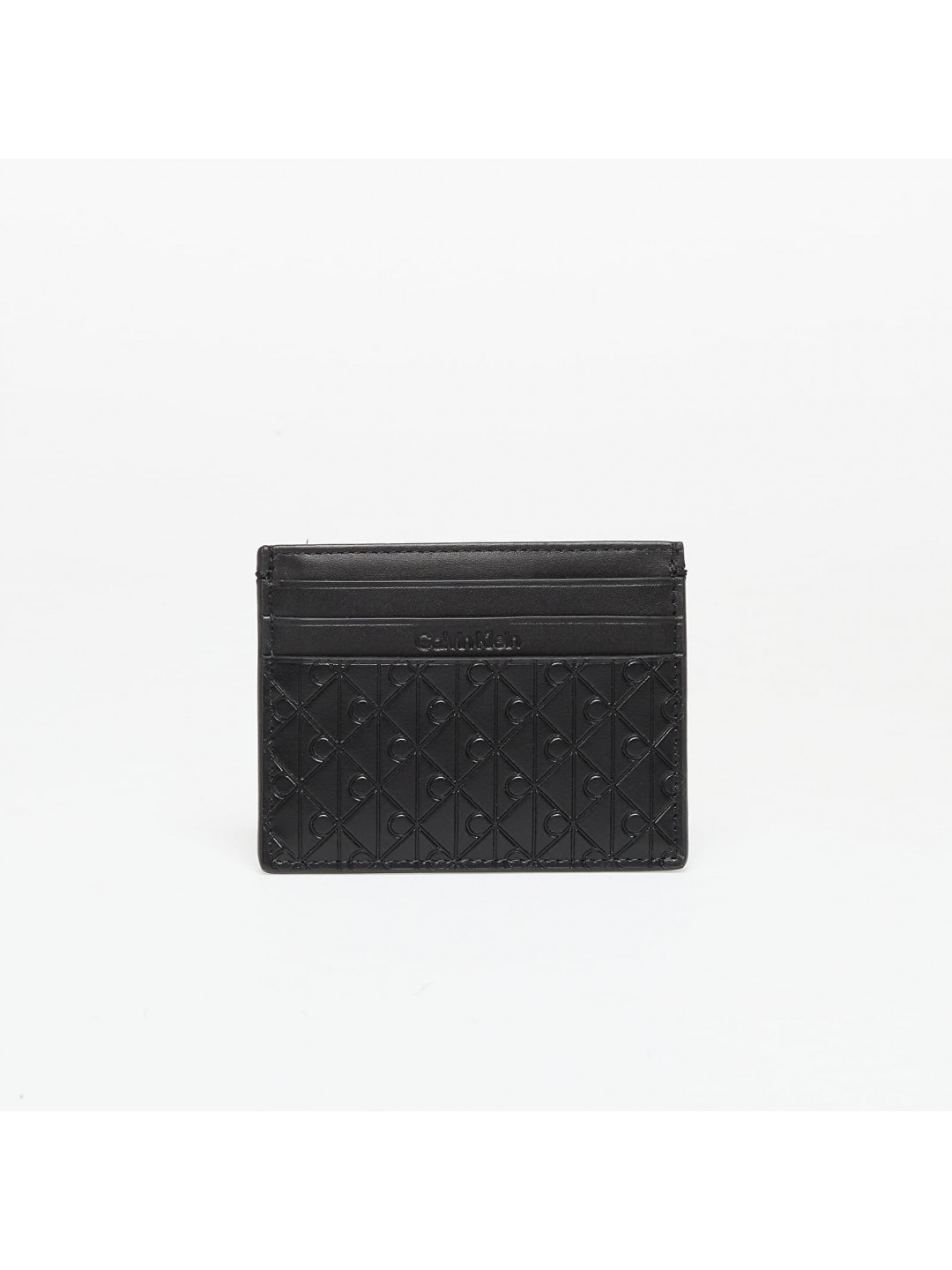 Peněženka Calvin Klein Embossed Emblem Cardholder Black Universal