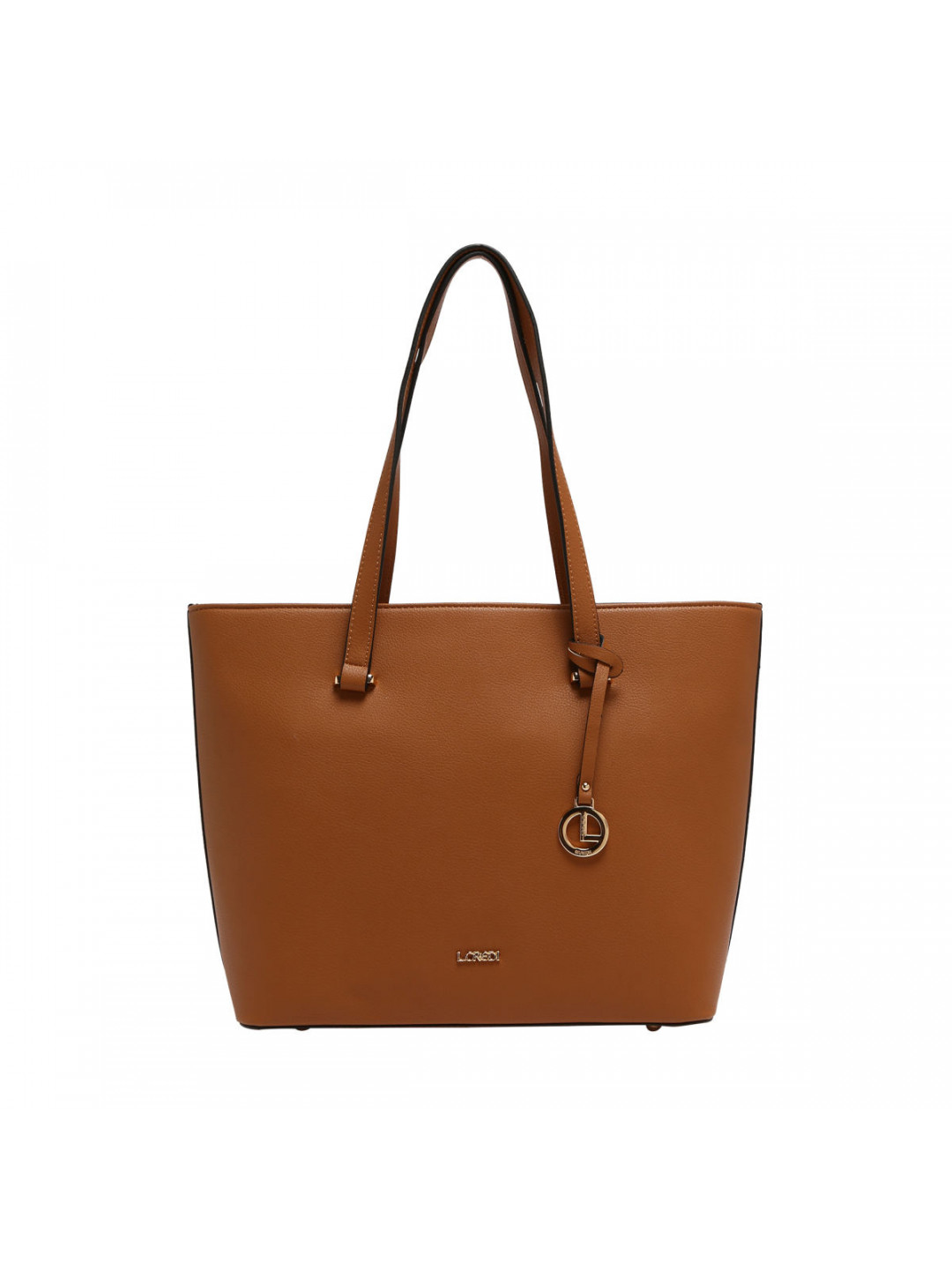 L Credi dámská každodenní kabelka – koňaková – One size