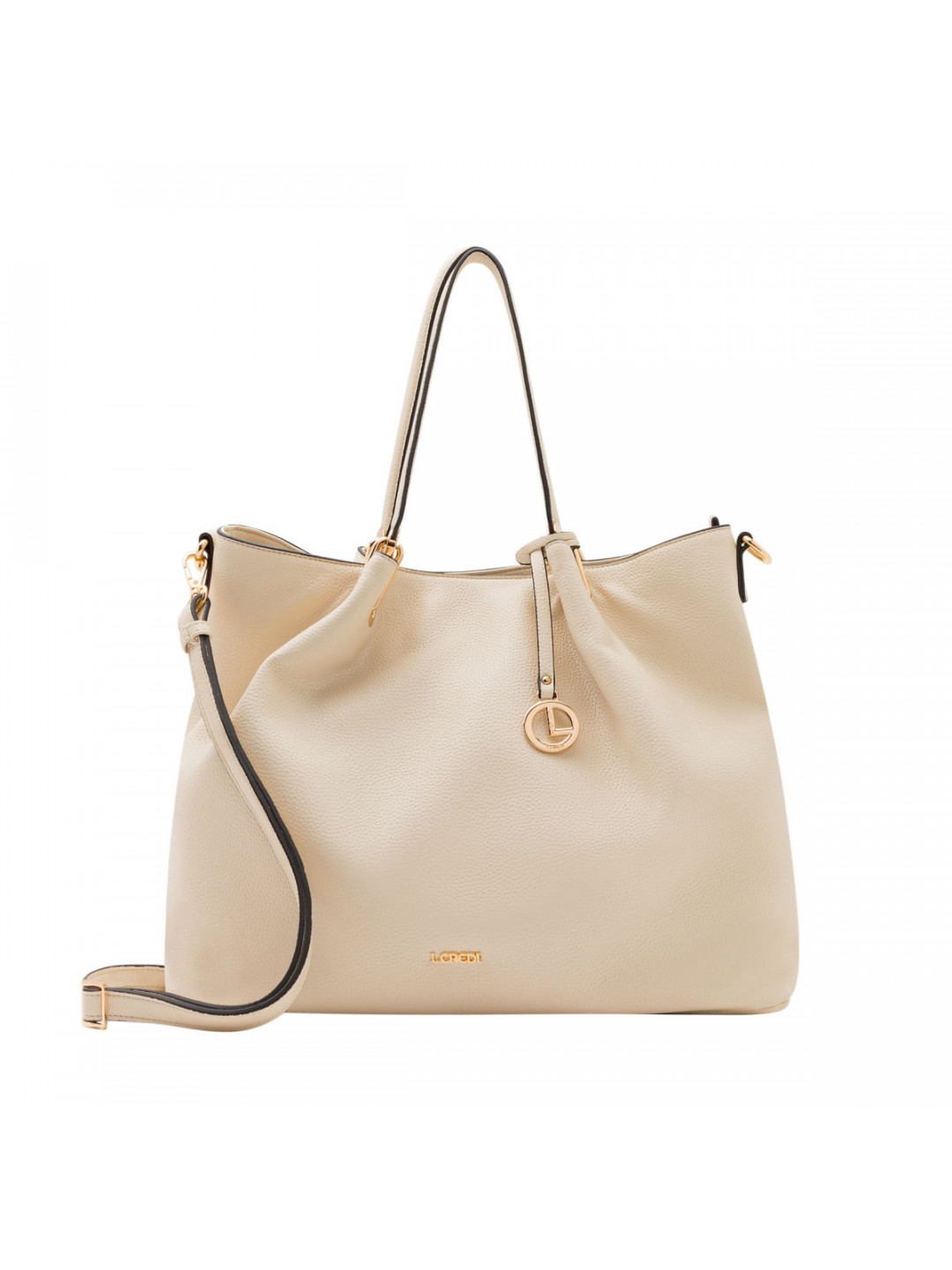 L Credi dámská praktická kabelka – béžová – One size