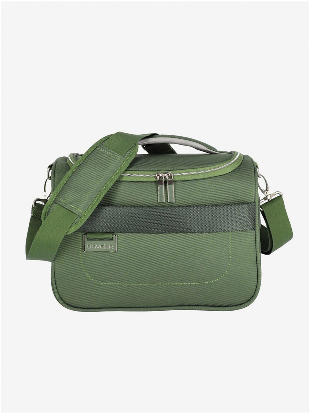 Zelená dámská kosmetická taška Travelite Miigo Beauty case Green
