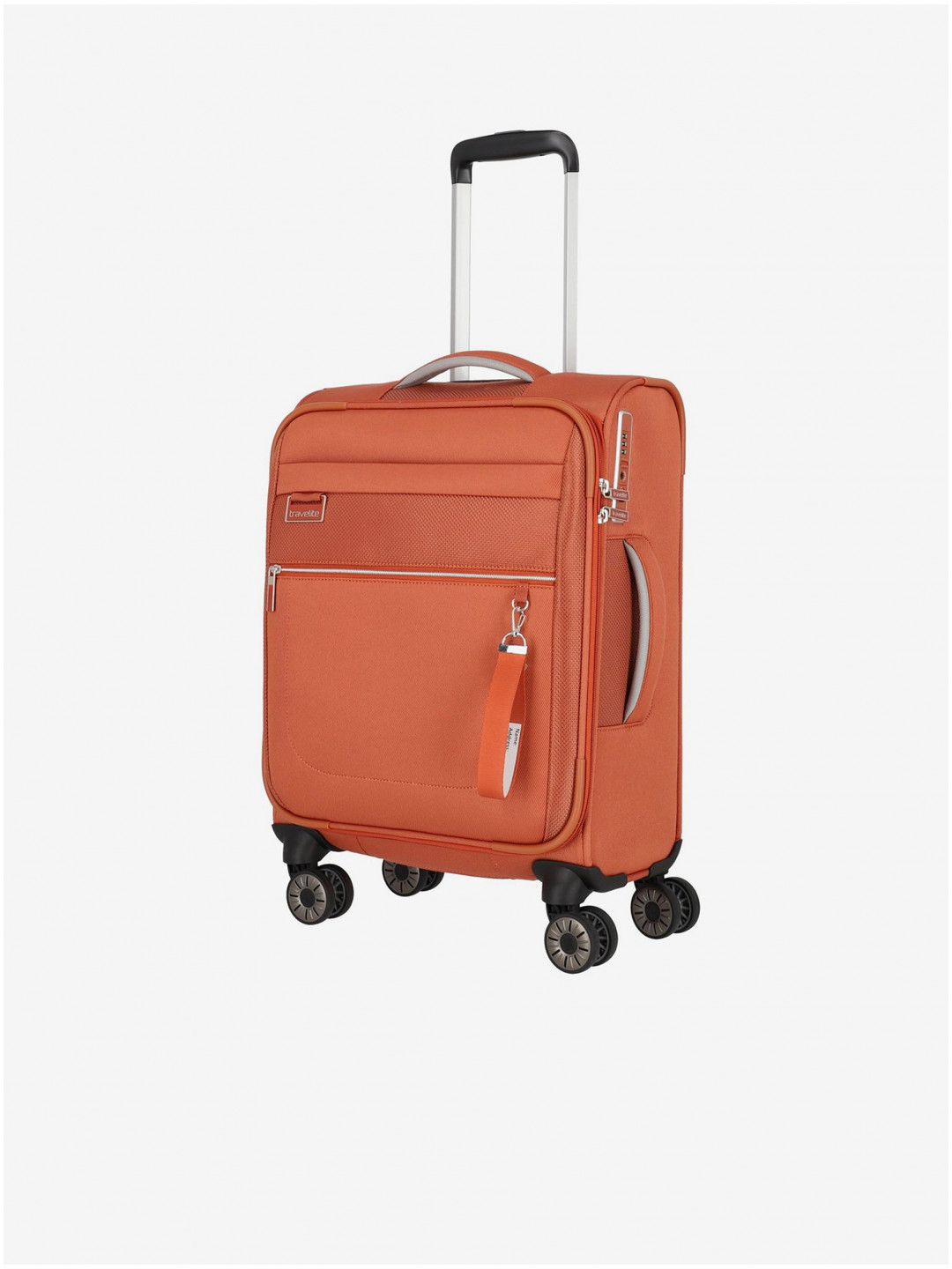 Oranžový cestovní kufr Travelite Miigo 4w S Copper chutney