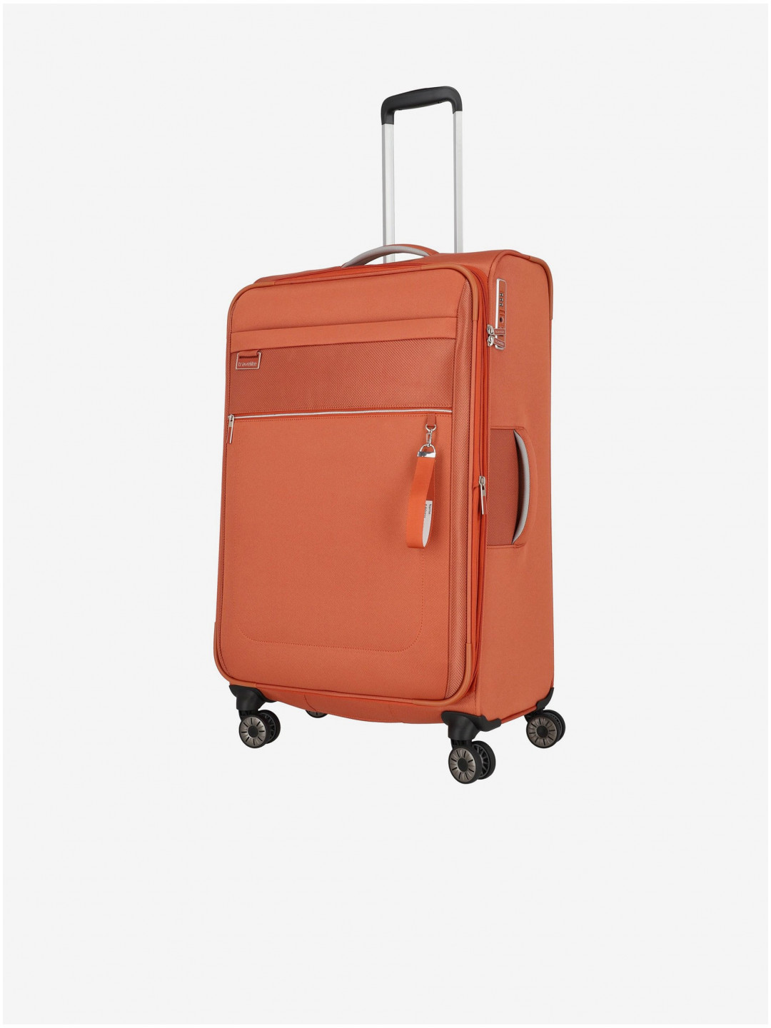 Oranžový cestovní kufr Travelite Miigo 4w L Copper chutney