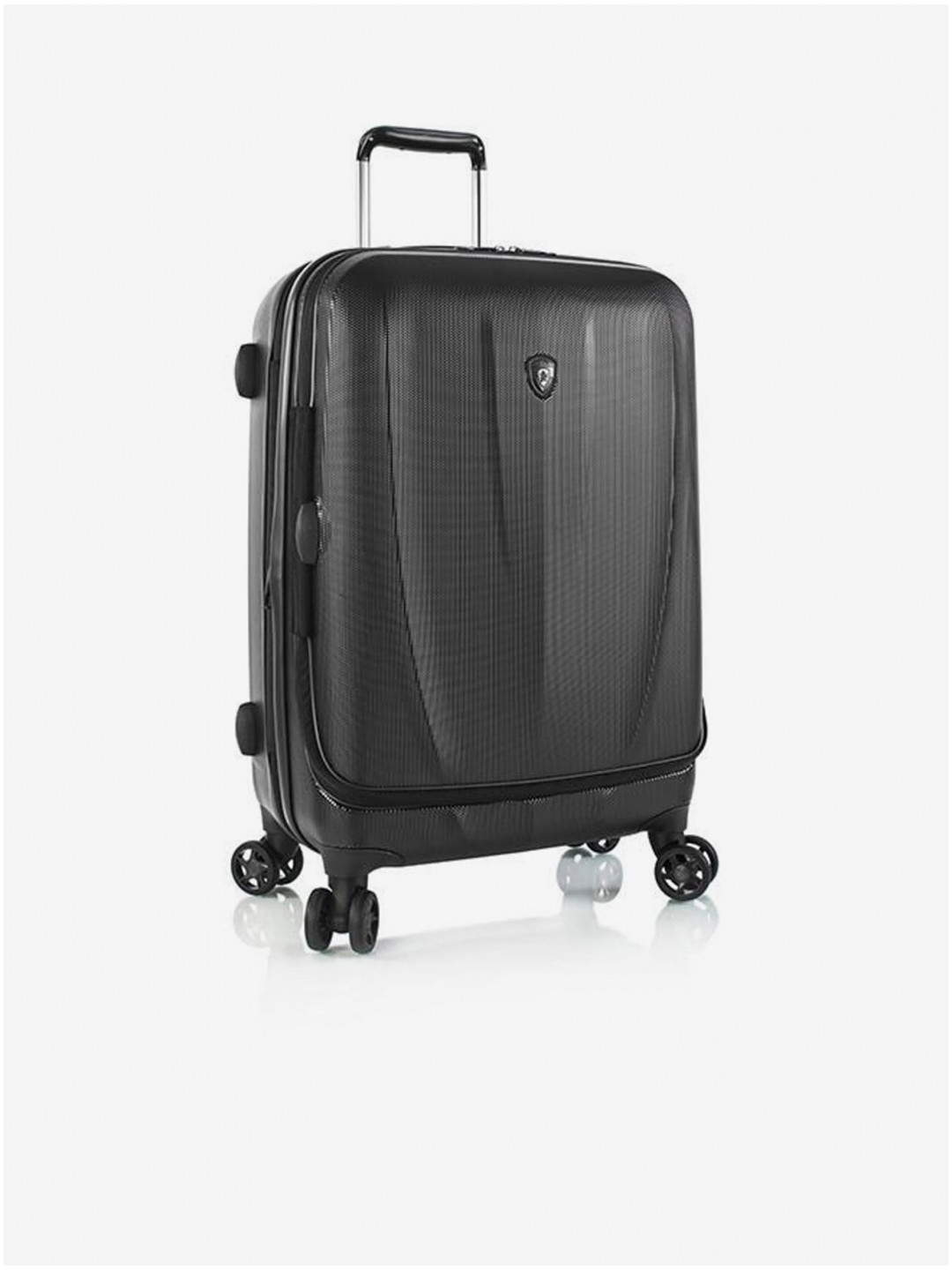 Černý cestovní kufr Heys Vantage Smart Luggage