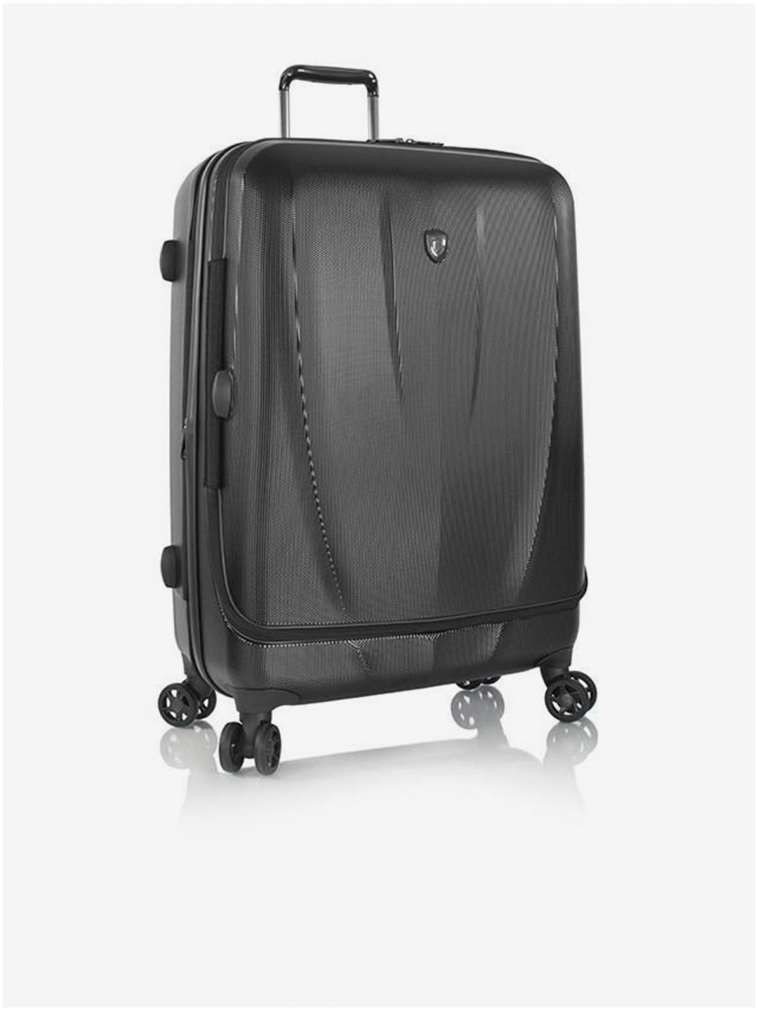 Černý cestovní kufr Heys Vantage Smart Luggage