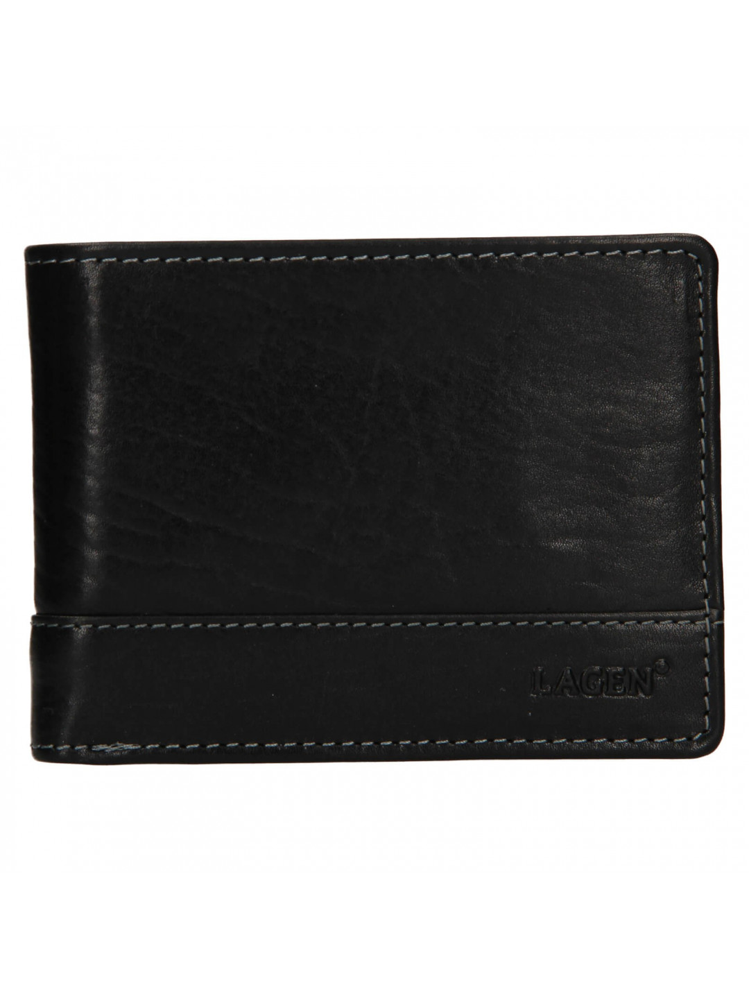 Pánská kožená peněženka Lagen Tex – černá
