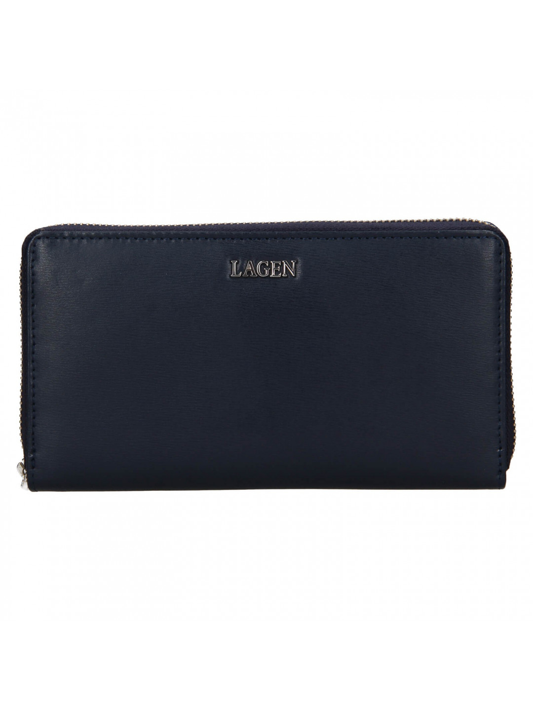 Dámská kožená peněženka Lagen Dita – tmavě modrá