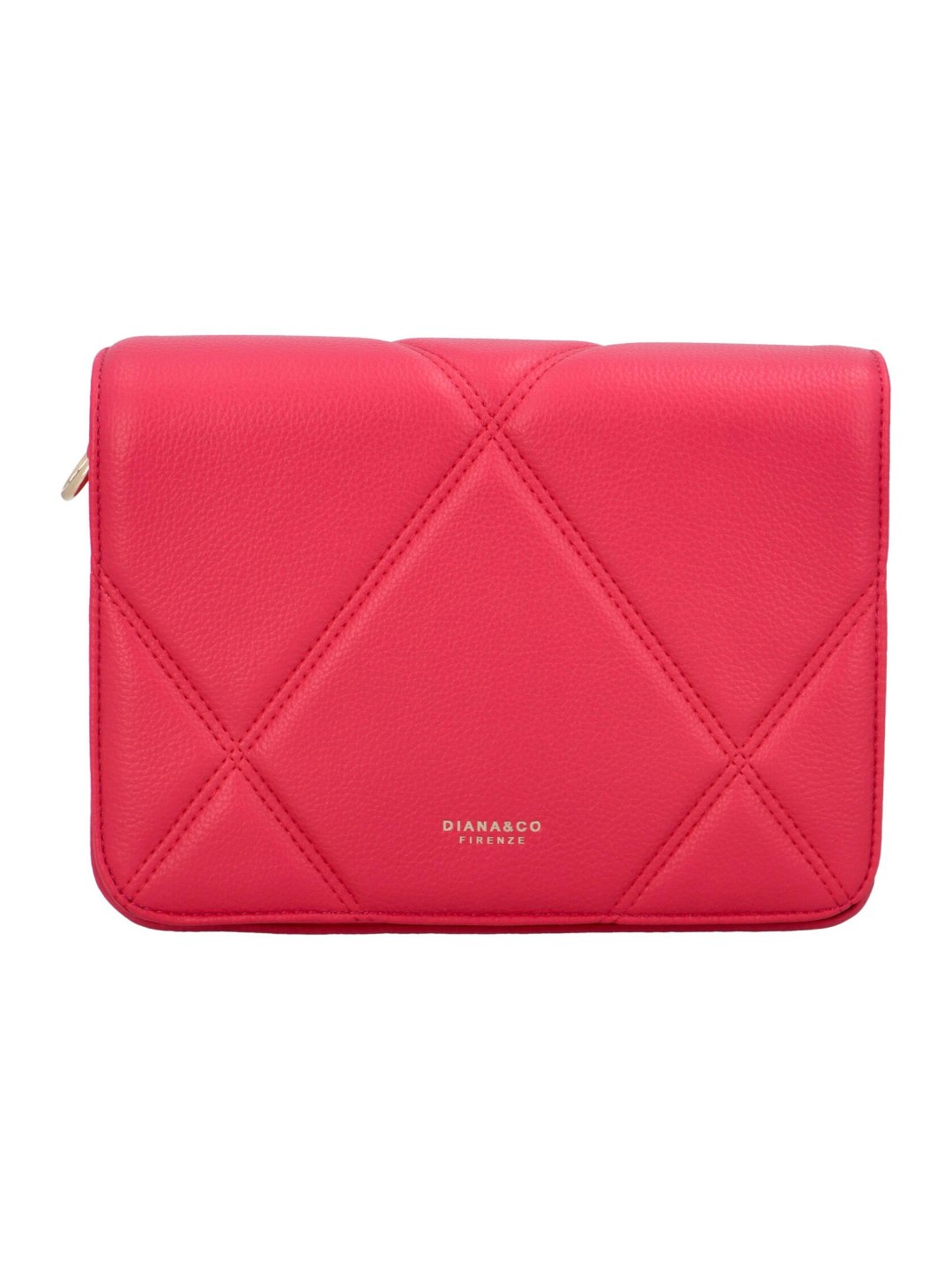 Dámská koženková crossbody Zafi fuchsiová
