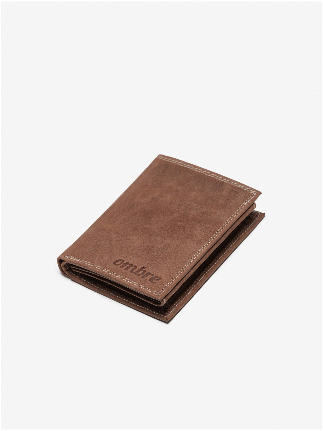 Pánská kožená peněženka – světle hnědá A417
