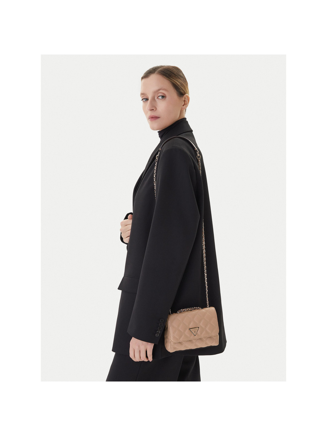 Kabelka Guess Giully II Mini HWQG96 73740 Béžová
