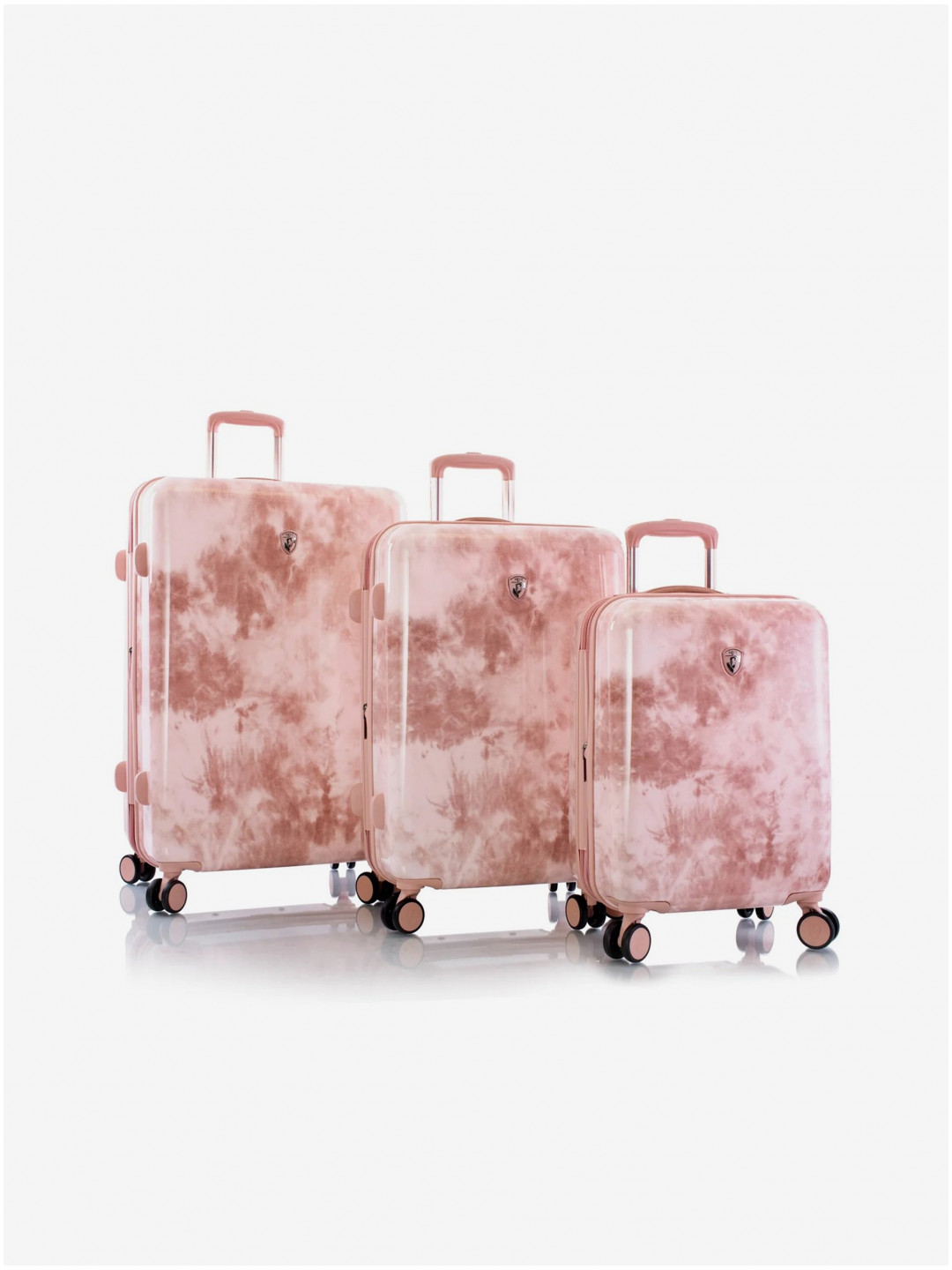 Sada tří vzorovaných cestovních kufrů Heys Tie-Dye S M L