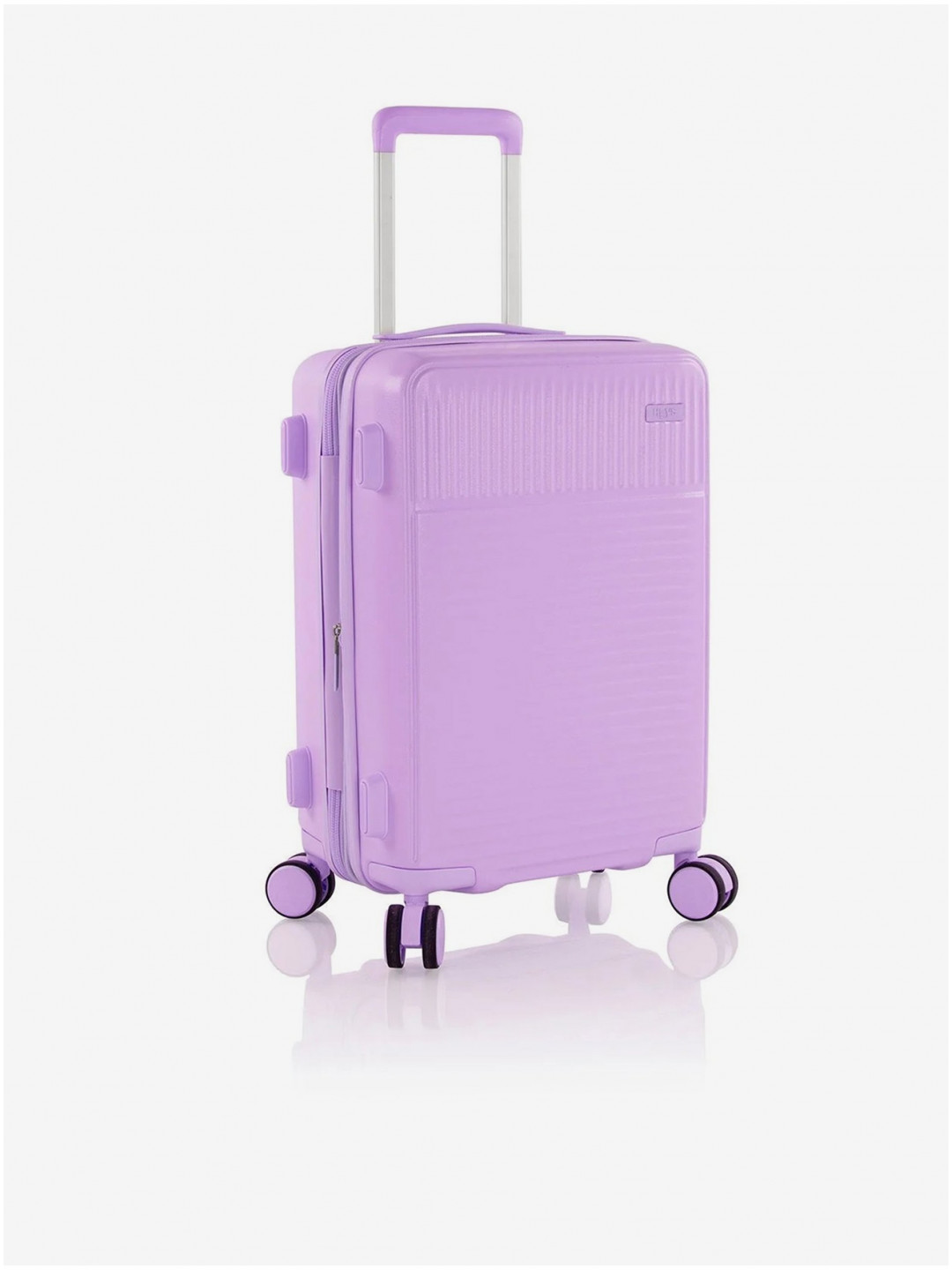 Světle fialový cestovní kufr Heys Pastel S