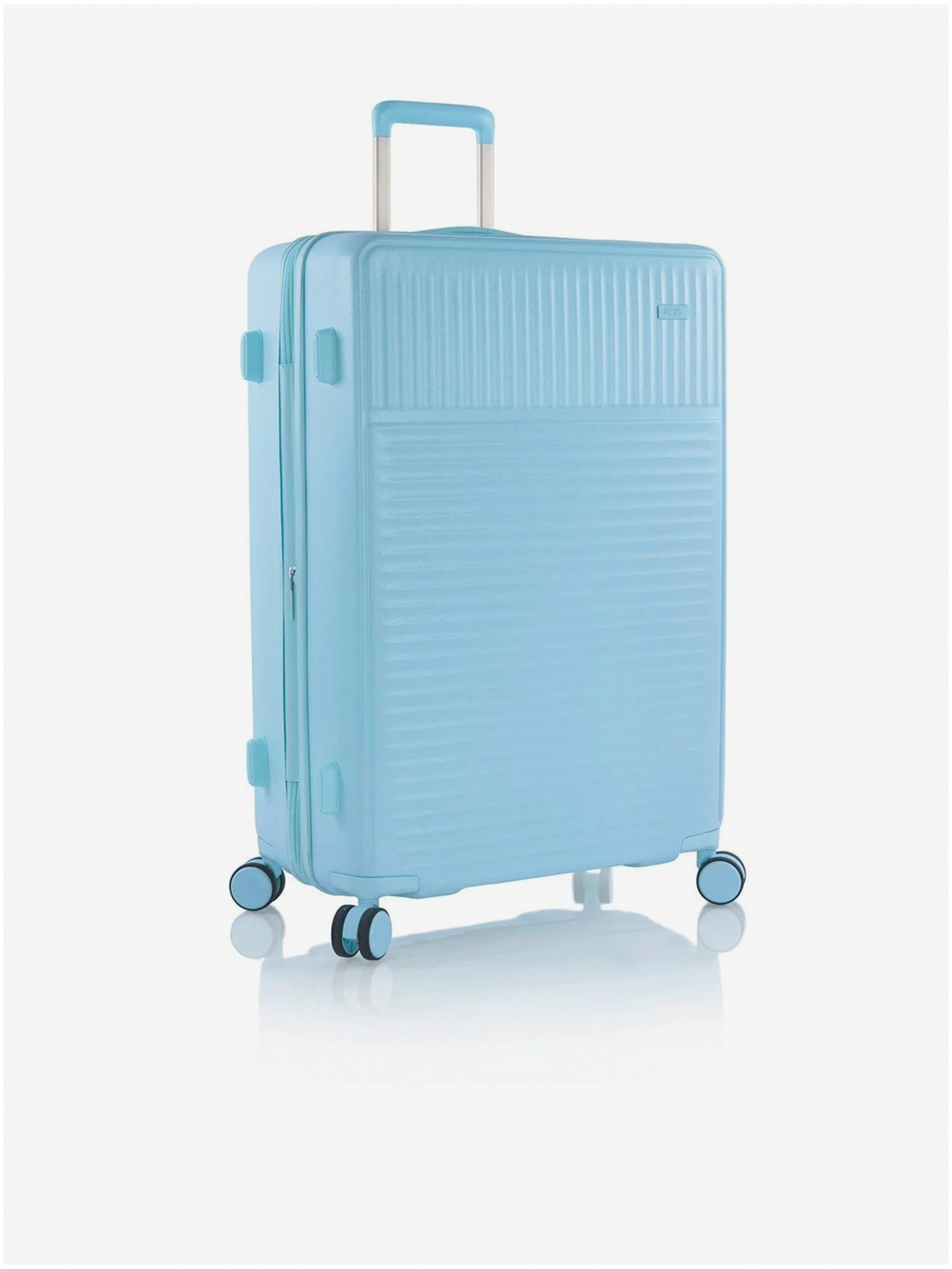 Světle modrý cestovní kufr Heys Pastel L