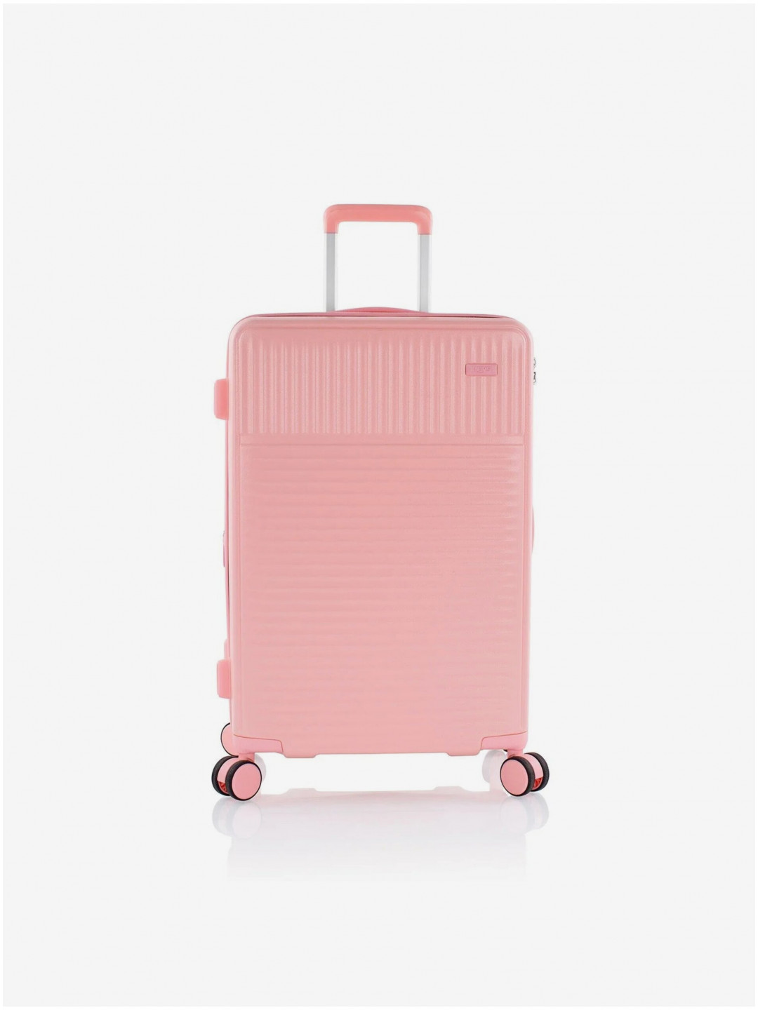 Růžový cestovní kufr Heys Pastel M