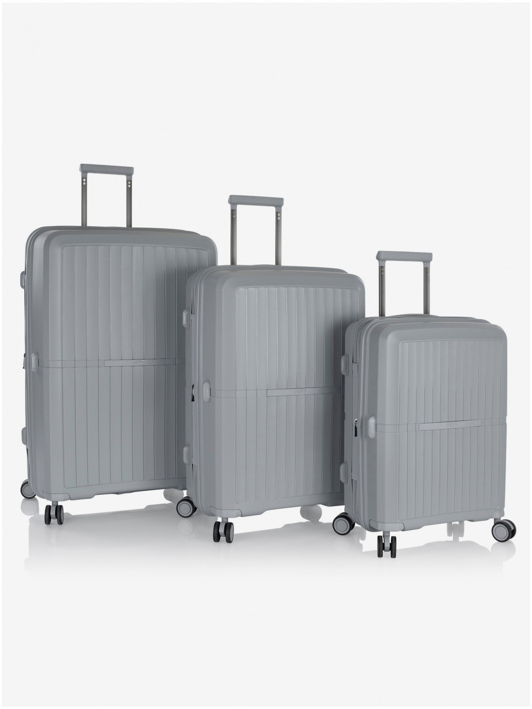 Sada tří cestovních kufrů v šedé barvě Heys Airlite S M L