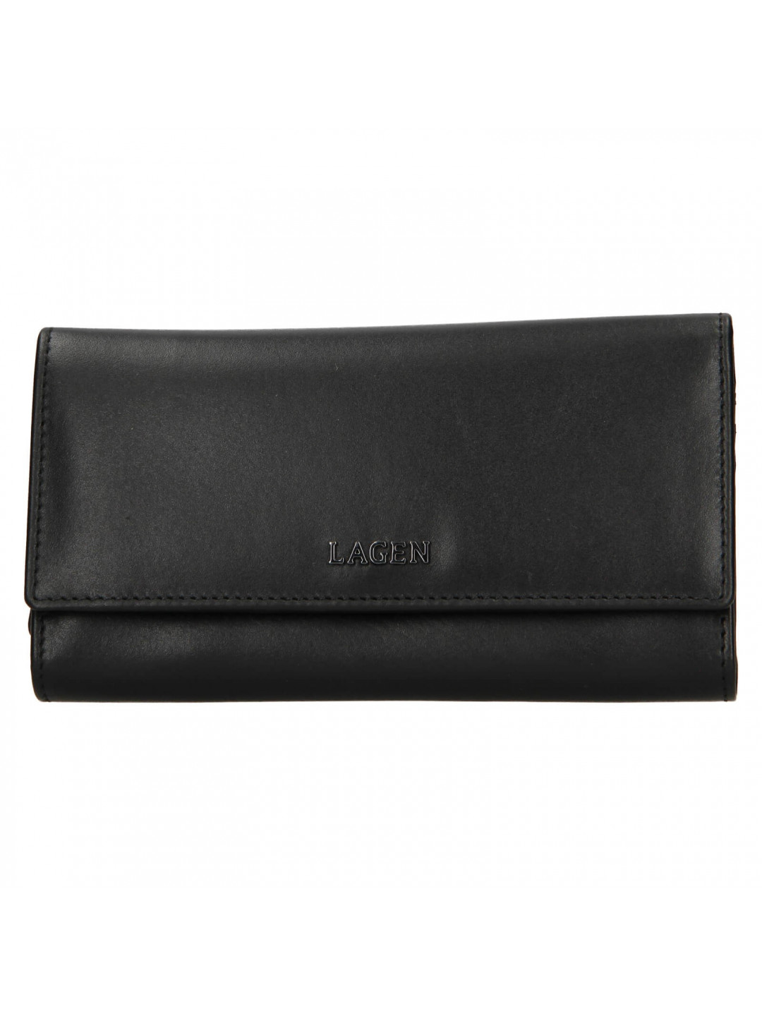 Dámská kožená peněženka Lagen Carlas – černá