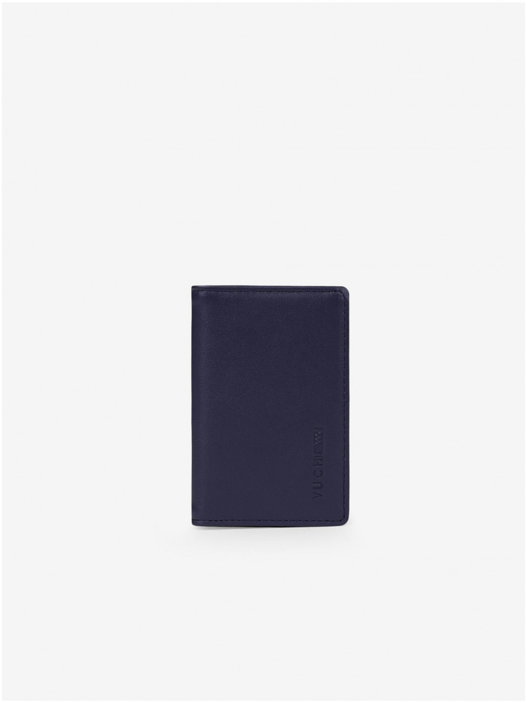 Tmavě modrá pánská kožená peněženka VUCH Barion Blue