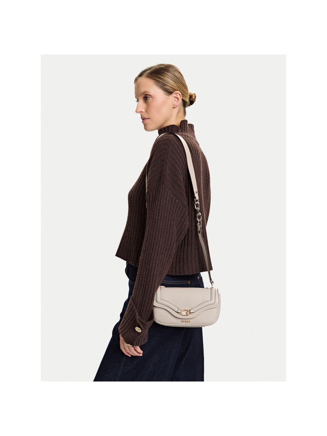 Kabelka Guess Dea Mini HWBG79 93790 Krémová