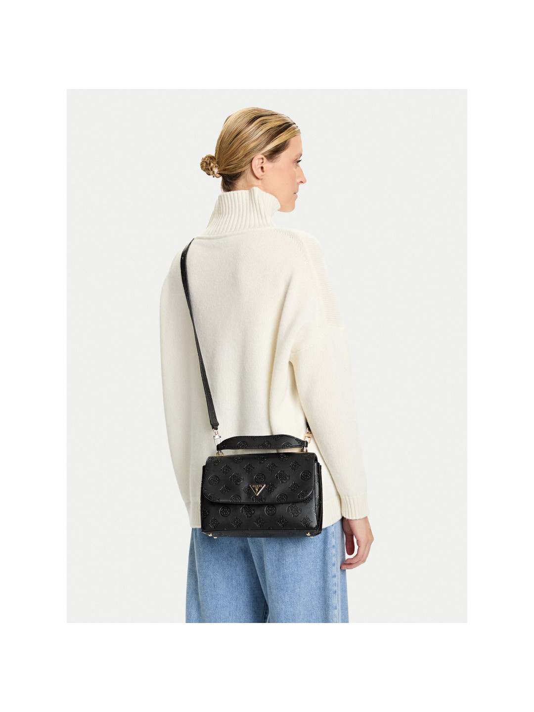 Kabelka Guess Tisha HWPD77 64200 Černá