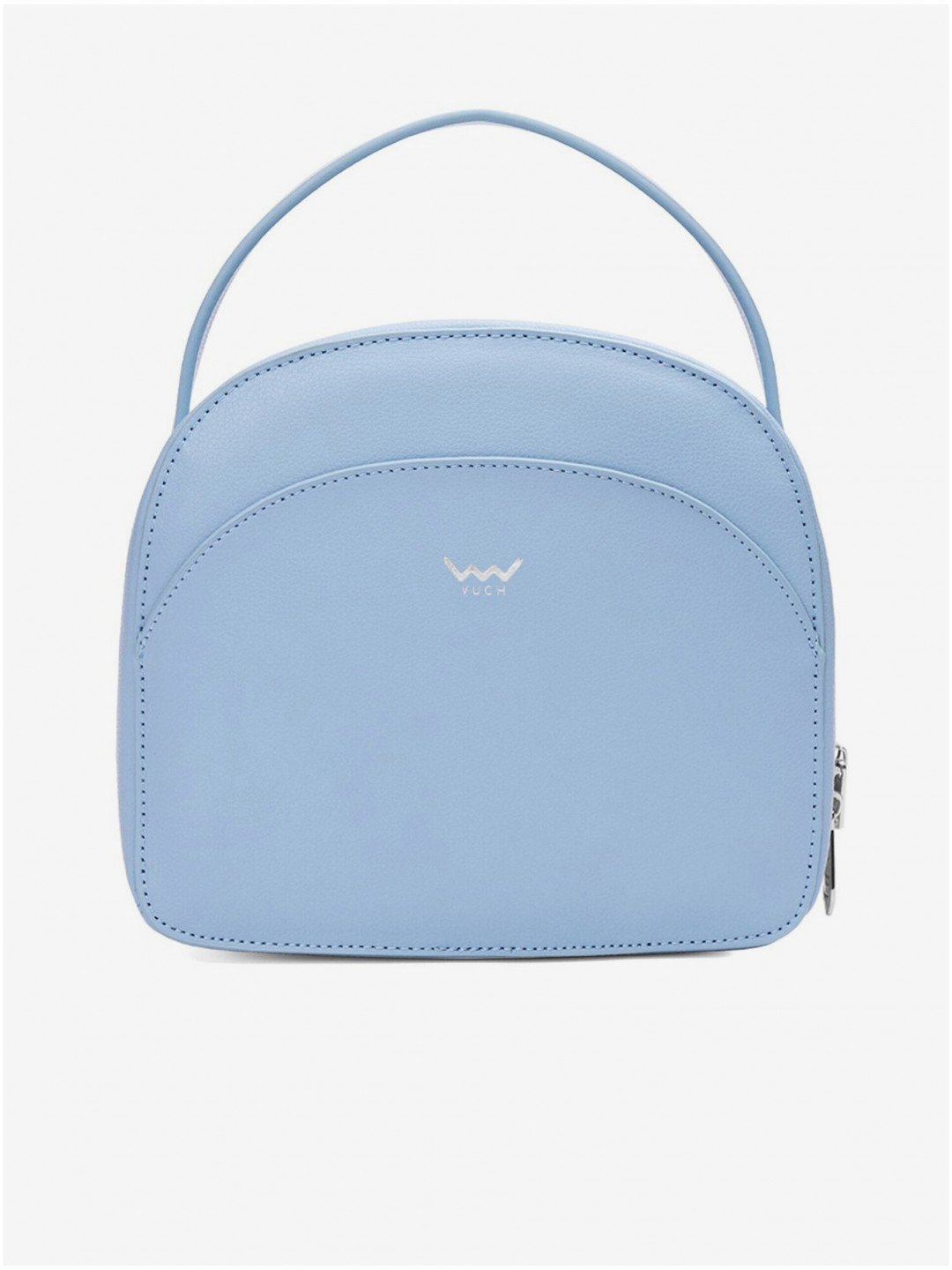 Světle modrá dámská kožená kabelka batoh VUCH Lori