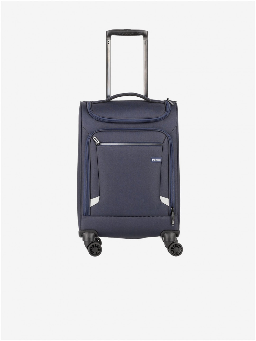 Tmavě modrý cestovní kufr Travelite Cabin Underseater Toploader