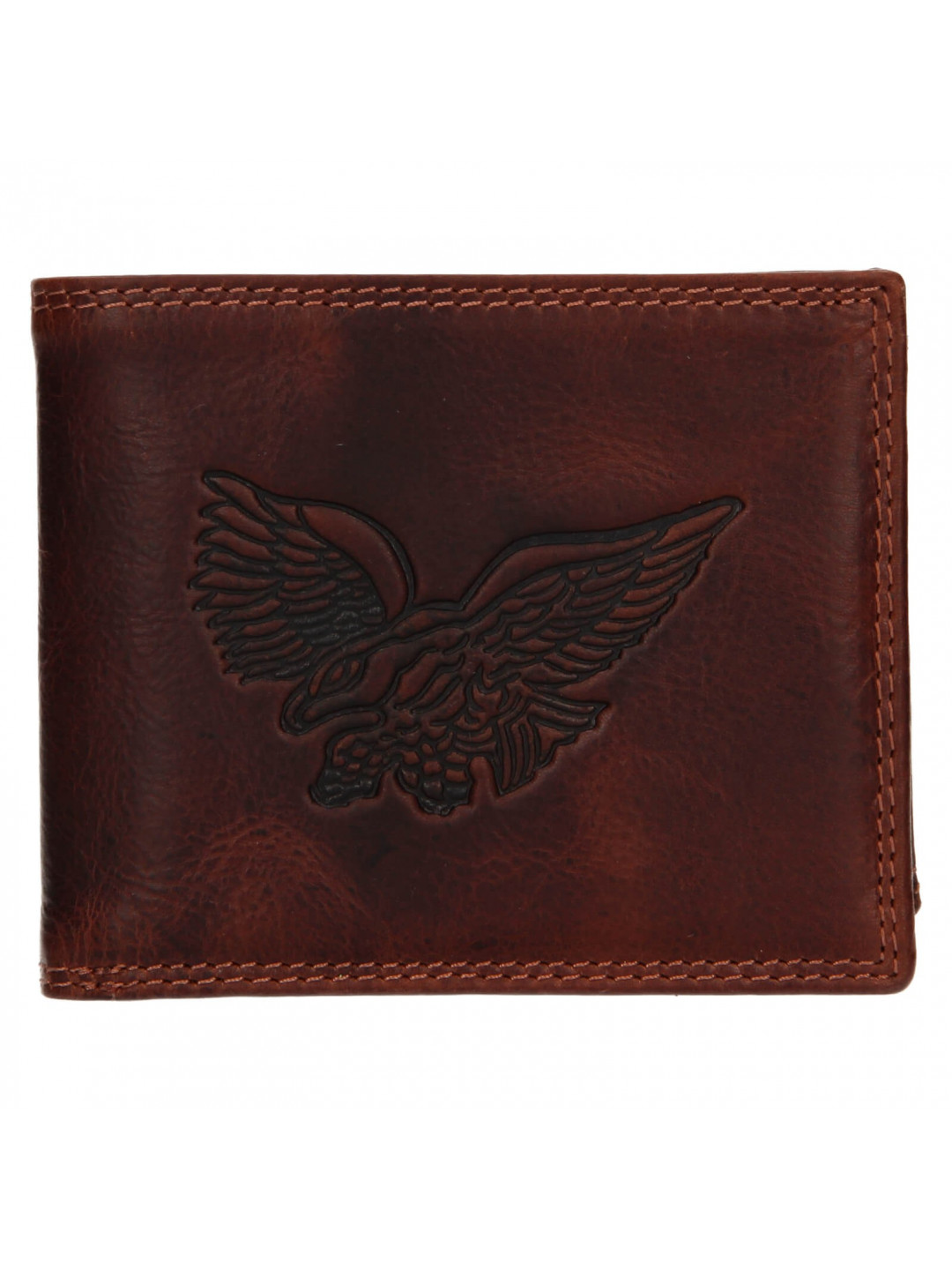 Pánská kožená peněženka SendiDesign Eagle – hnedá