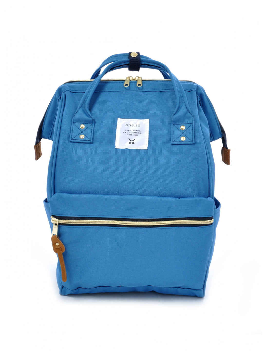 Světle modrý batoh Anello 18 l