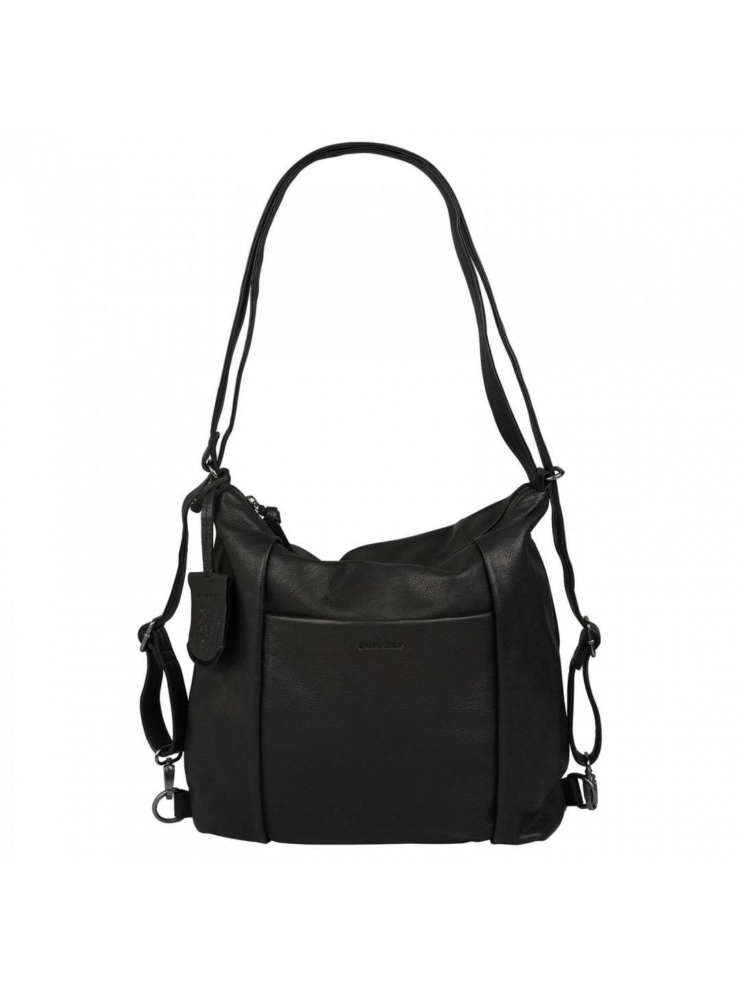 Dámská kožená batůžko kabelka Burkely Emily – černá