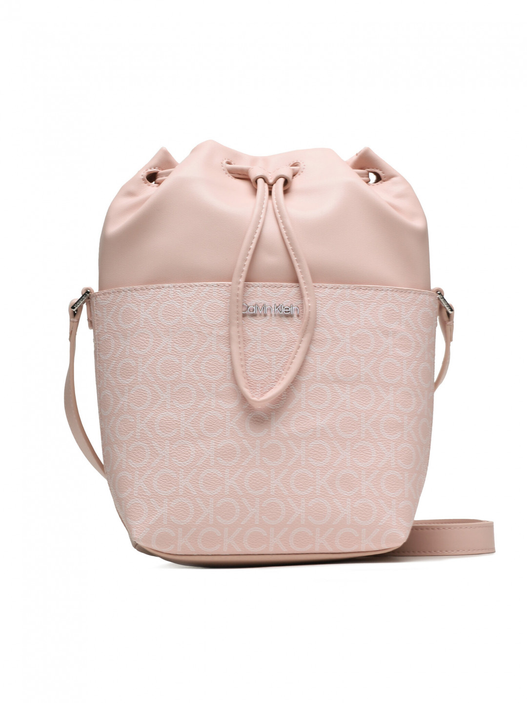 Calvin Klein Kabelka Must Bucket Bag Sm Mono K60K609390 Růžová