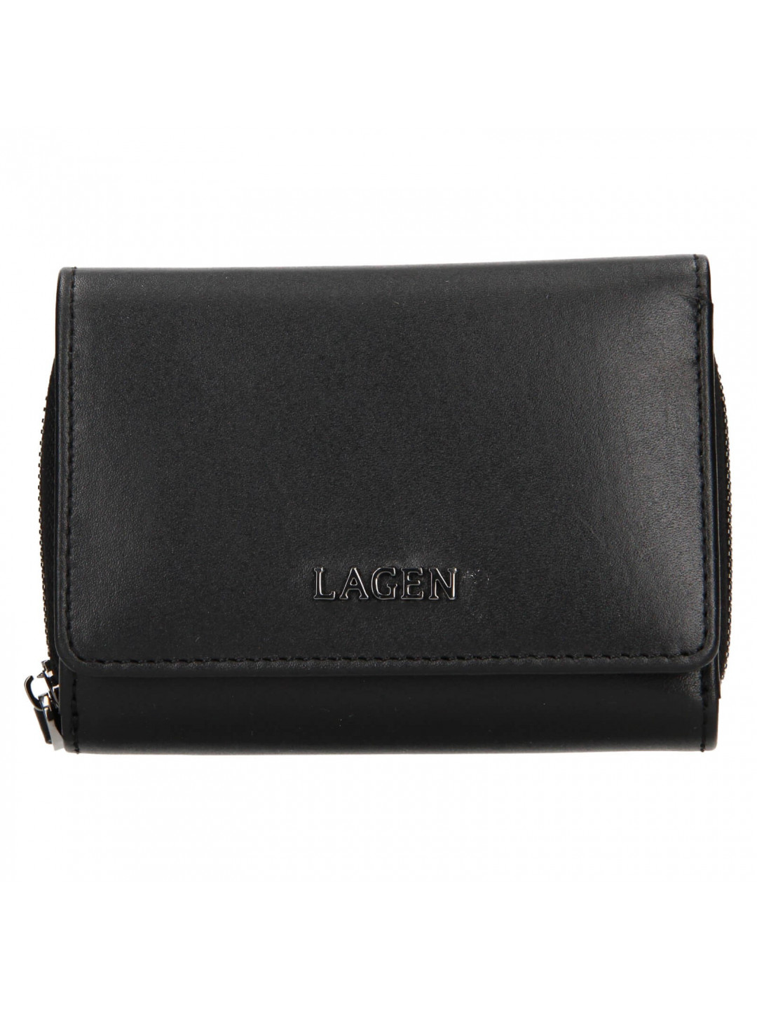 Dámská kožená peněženka Lagen Stelna – černá