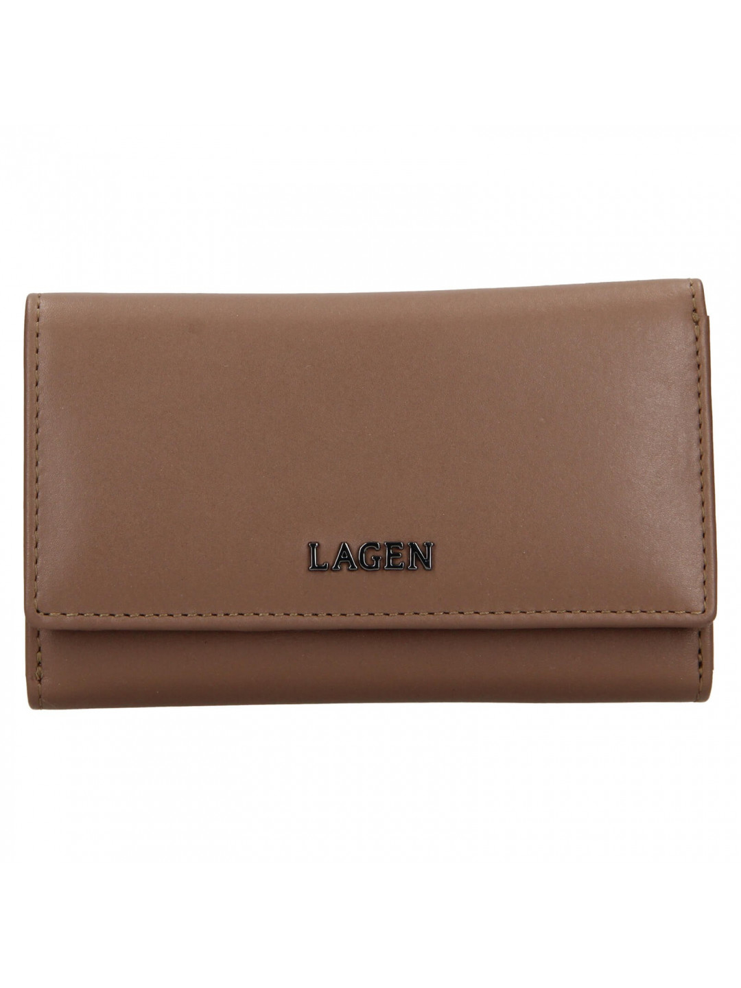 Dámská kožená peněženka Lagen Slávka – světle hnědá