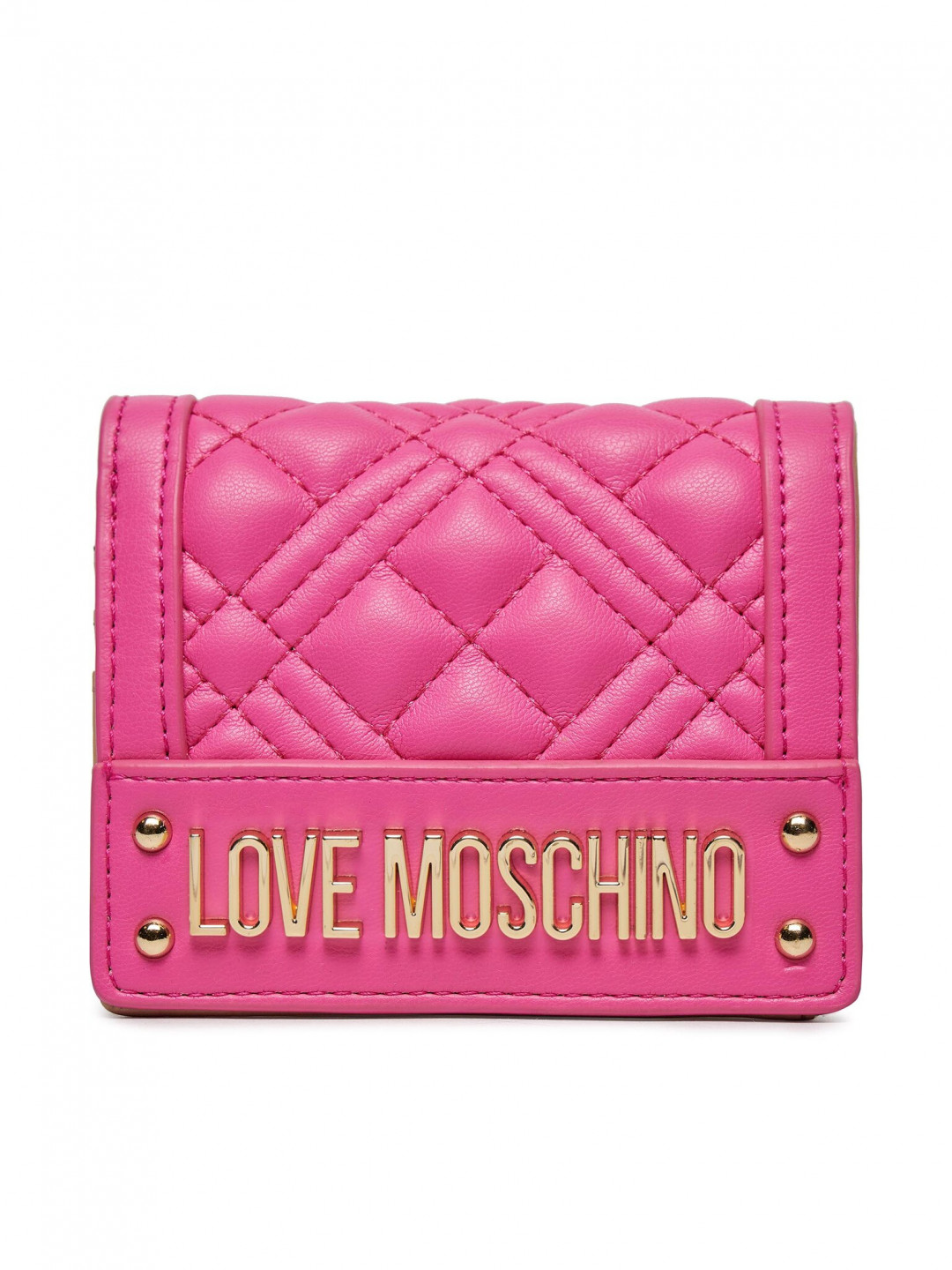 LOVE MOSCHINO Malá dámská peněženka JC5601PP1ILA0615 Růžová
