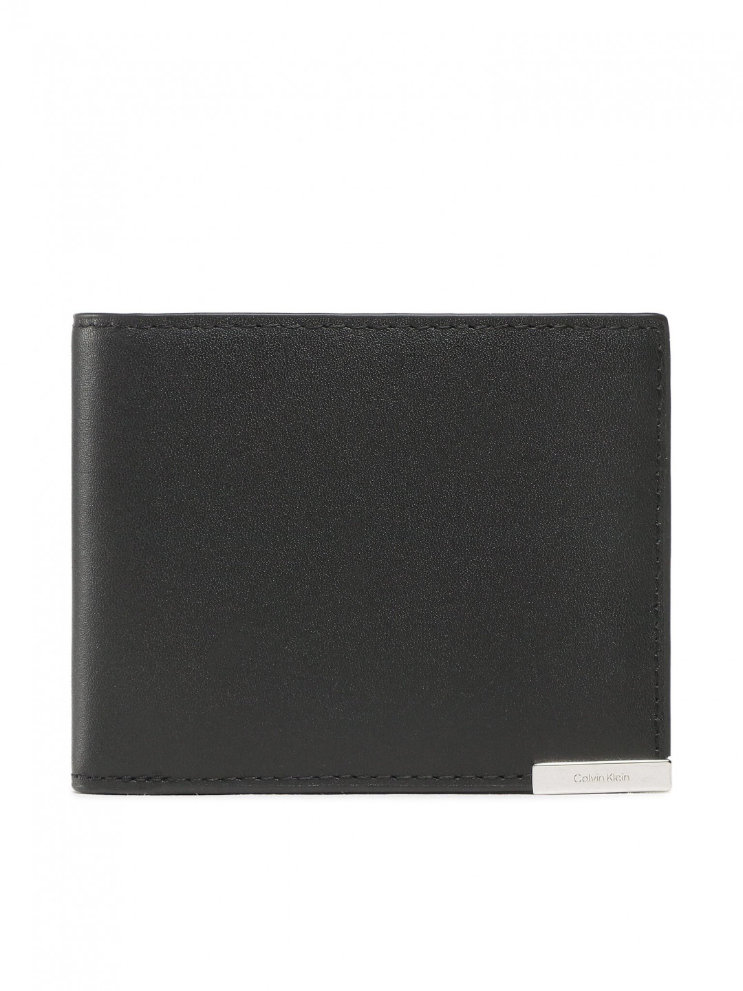 Calvin Klein Velká pánská peněženka Modern Plaque Bifold 6cc W Bill K50K509975 Černá