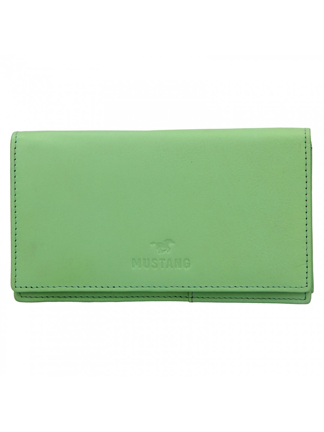 Dámská kožená peněženka Mustang Stela – zelená