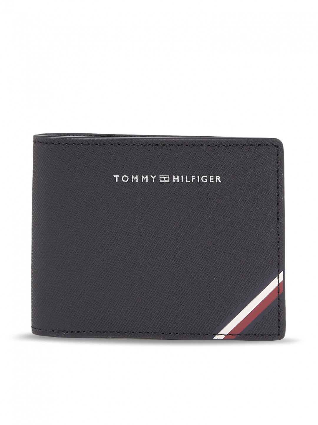 Tommy Hilfiger Pánská peněženka Th Central Mini Cc Wallet AM0AM11584 Černá