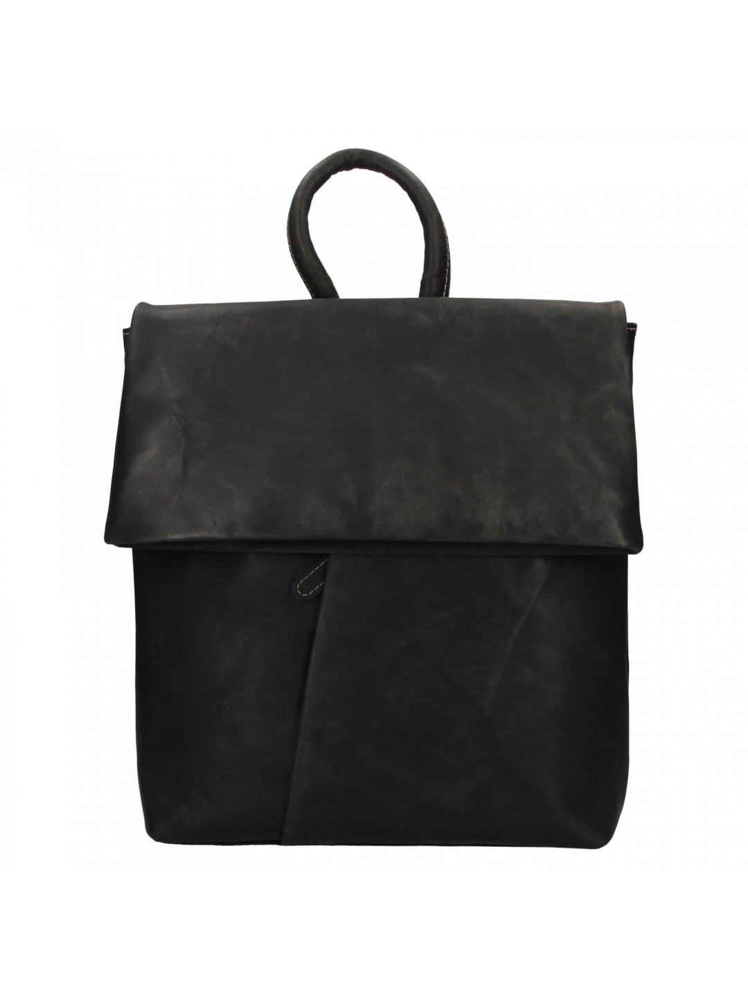 Kožený batoh HGL Town – černá