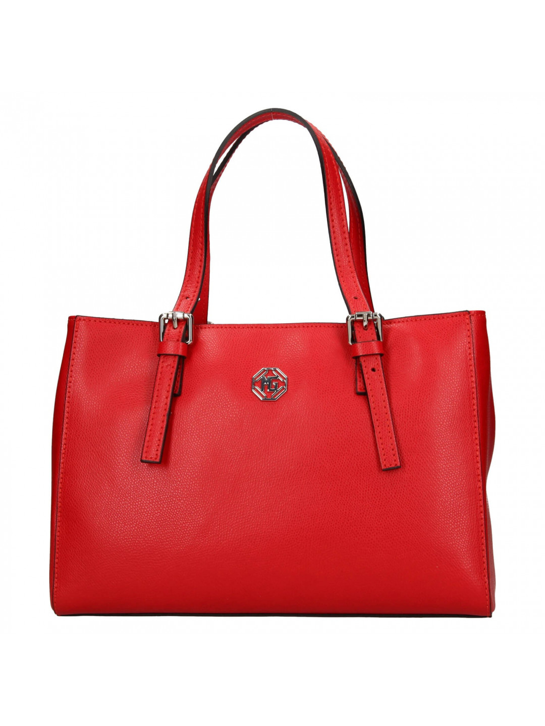 Dámská kožená kabelka Marina Galanti Giulia – červená