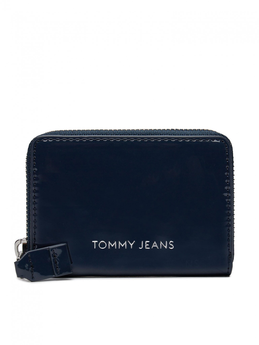 Tommy Jeans Malá dámská peněženka Tjw Ess Must Small Za Patent AW0AW16142 Tmavomodrá
