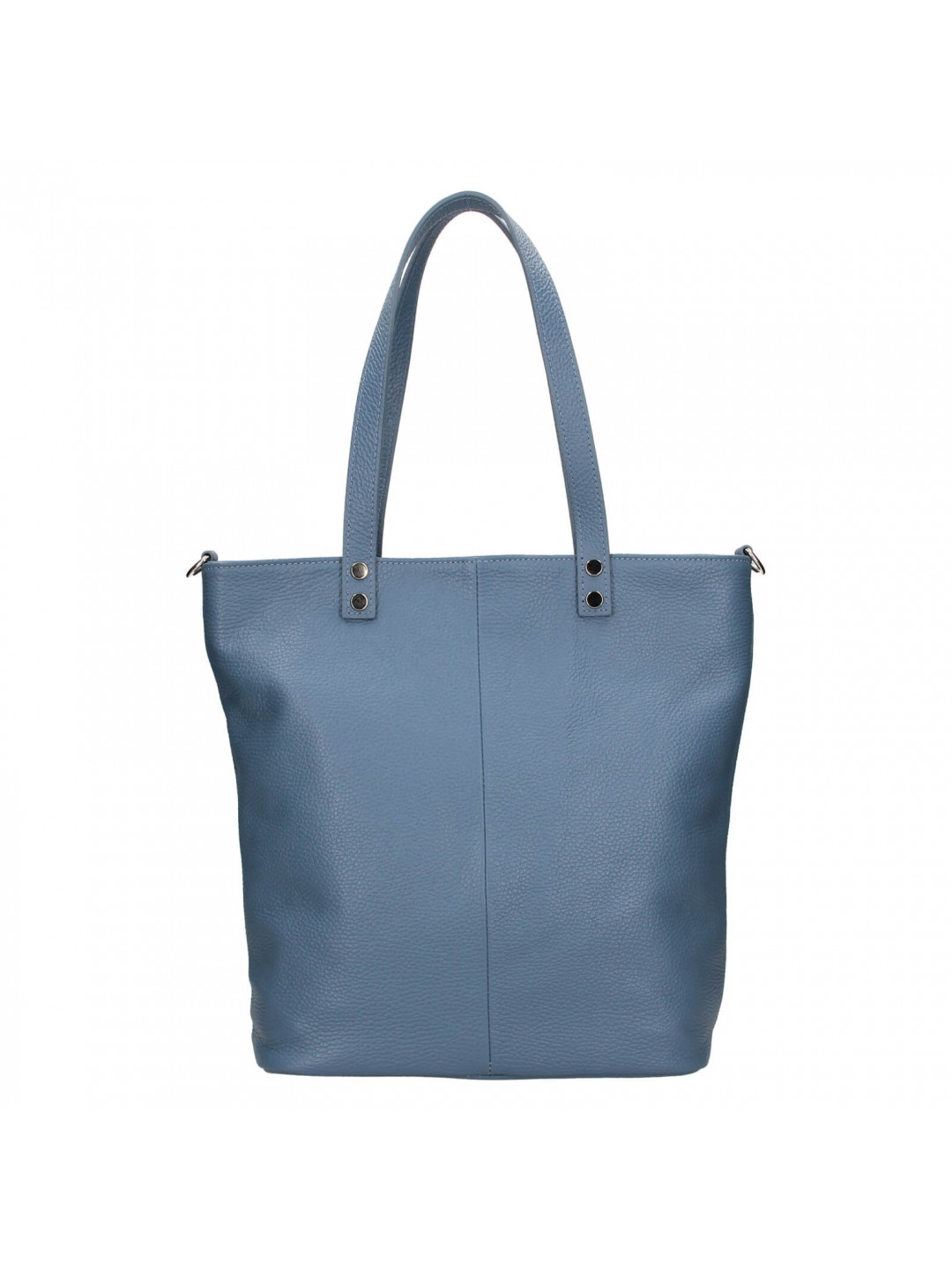 Dámská kožená kabelka Italia Elena – modrá