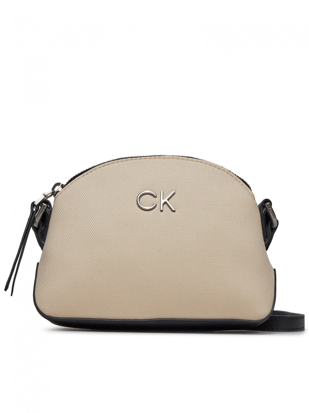 Calvin Klein Kabelka Re-Lock Seasonal Xbody Sm Canvas K60K611793 Écru