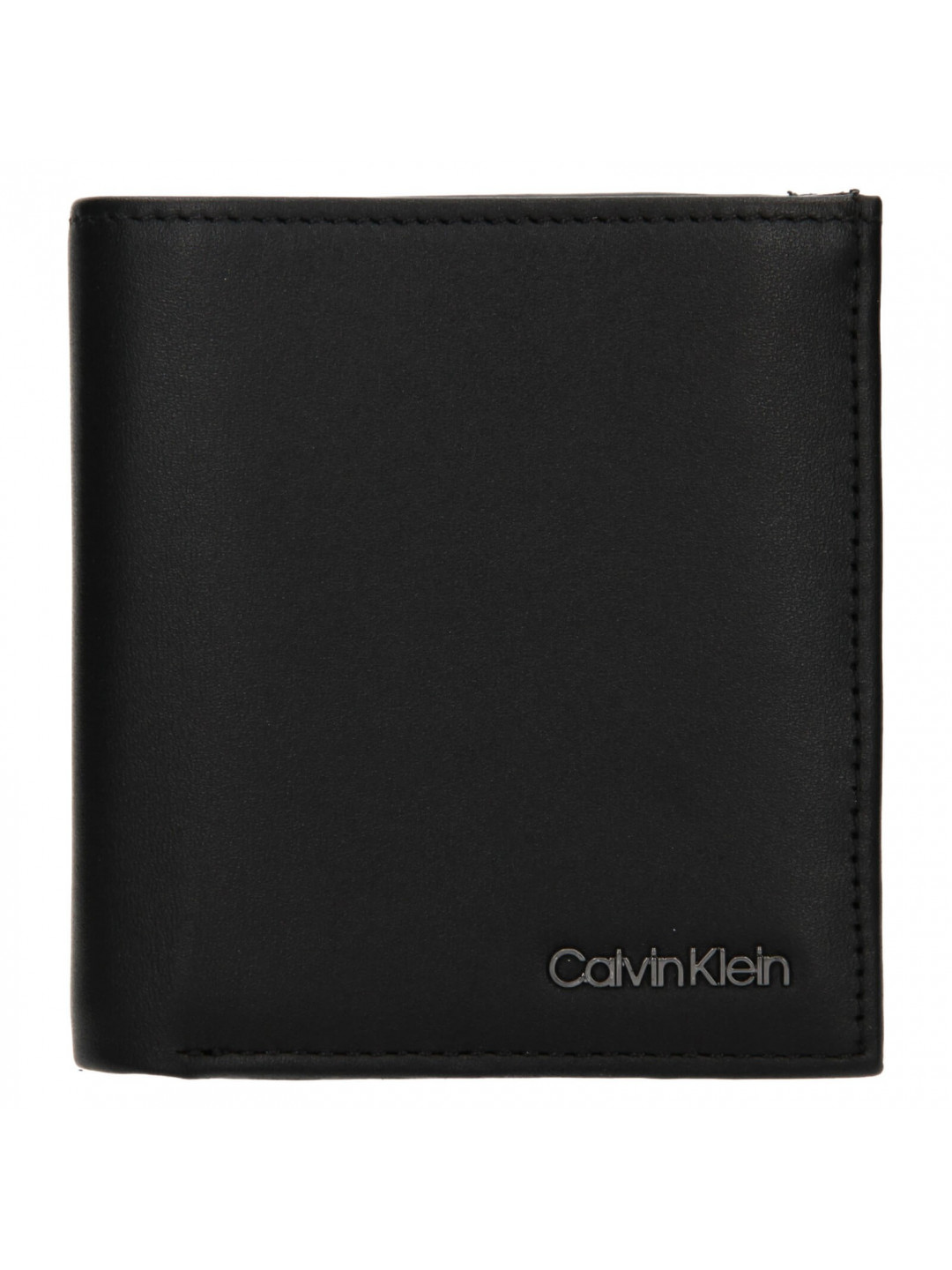 Pánská kožená peněženka Calvin Klein Qelbe – černá