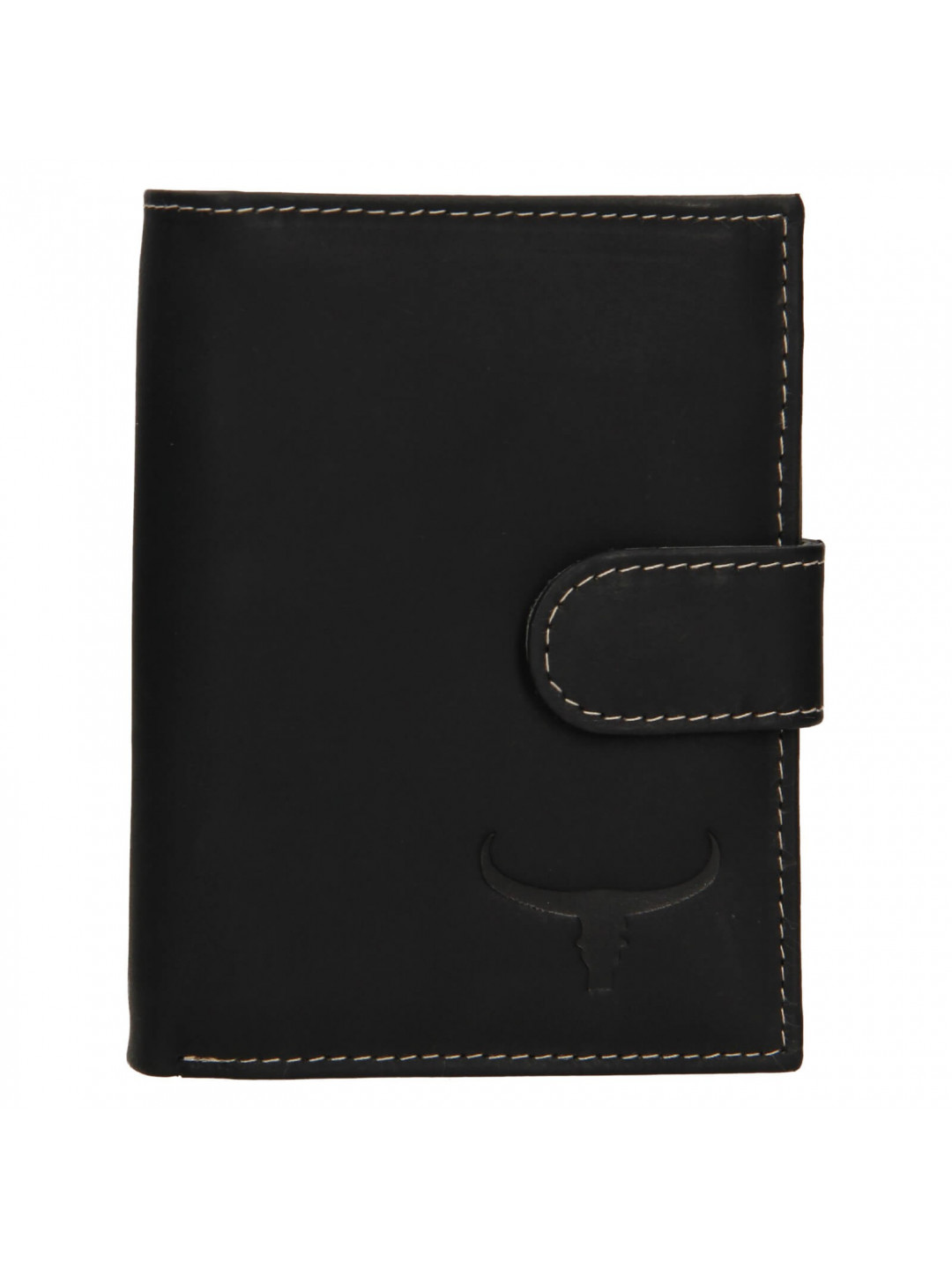 Pánská kožená peněženka Wild Buffalo Kens – černá