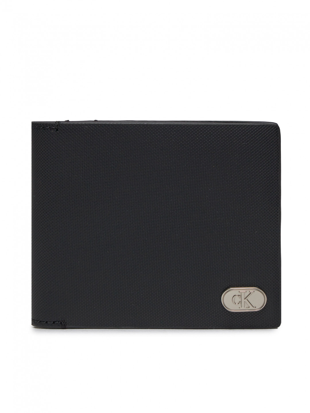 Calvin Klein Velká pánská peněženka Textured Bifold W Coin K50K511475 Černá