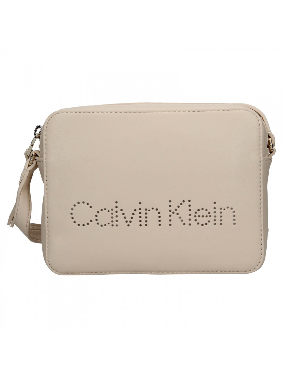 Dámská crossbody kabelka Calvin Klein Vitra – béžová