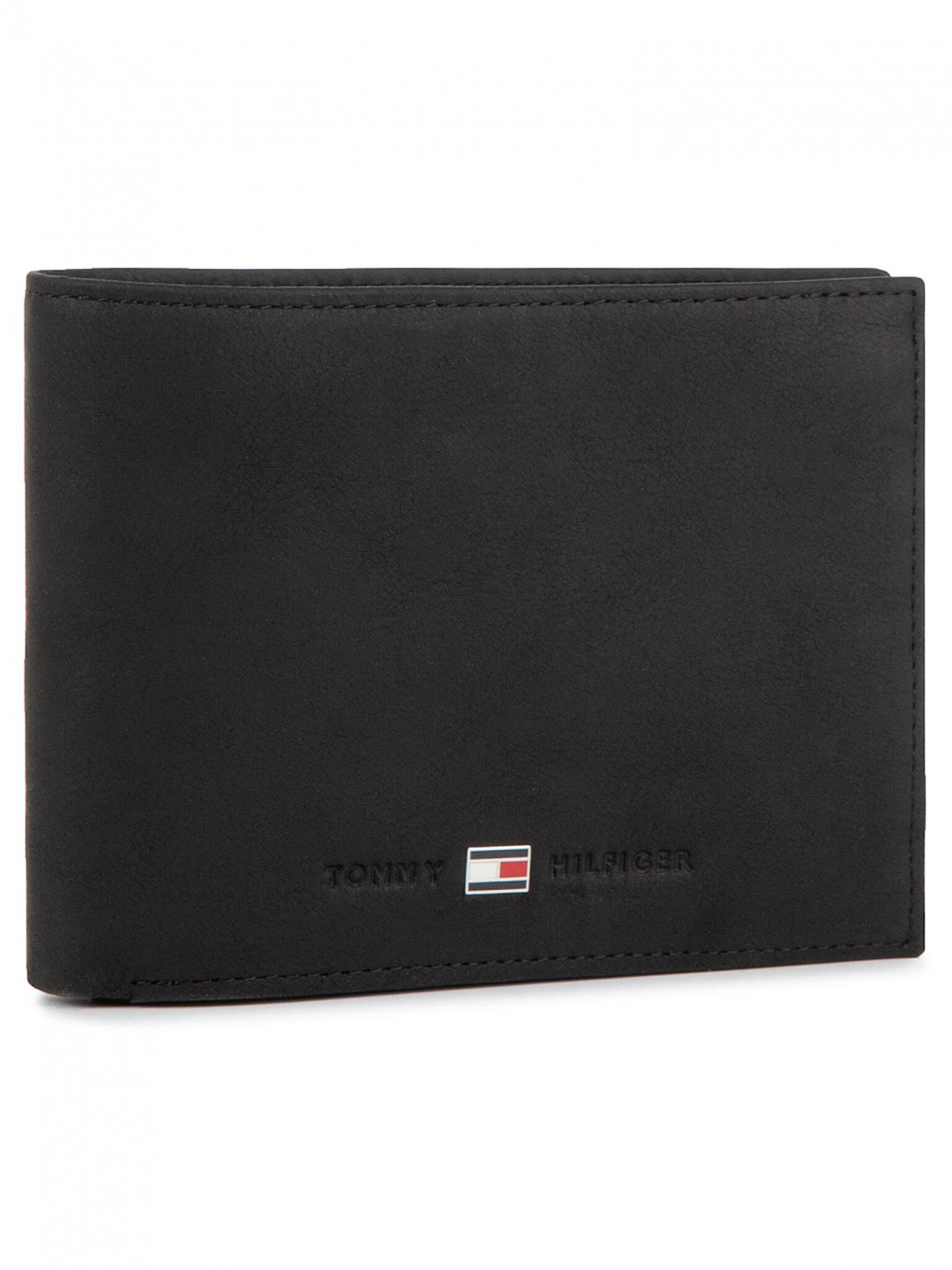 Tommy Hilfiger Velká pánská peněženka Johnson Cc Flap And Coin Pocket AM0AM00660 82566 Černá