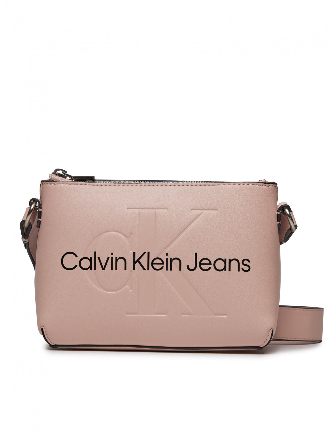 Calvin Klein Jeans Kabelka Sculpted Camera Pouch21 Mono K60K610681 Růžová