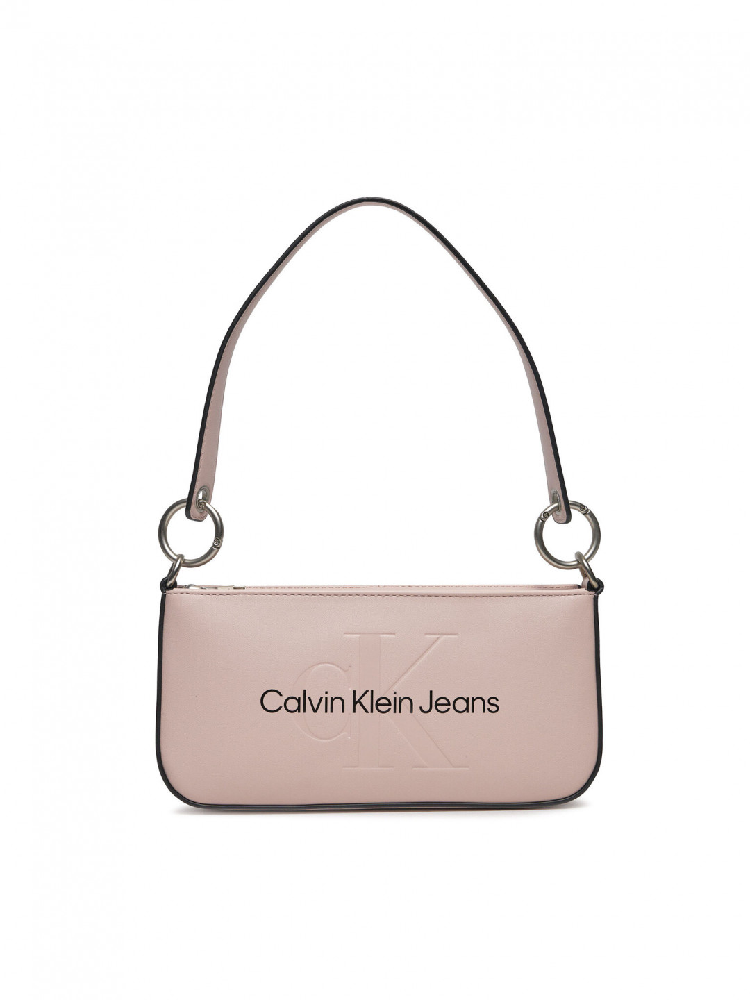 Calvin Klein Jeans Kabelka Sculpted Shoulder Pouch25 Mono K60K610679 Růžová