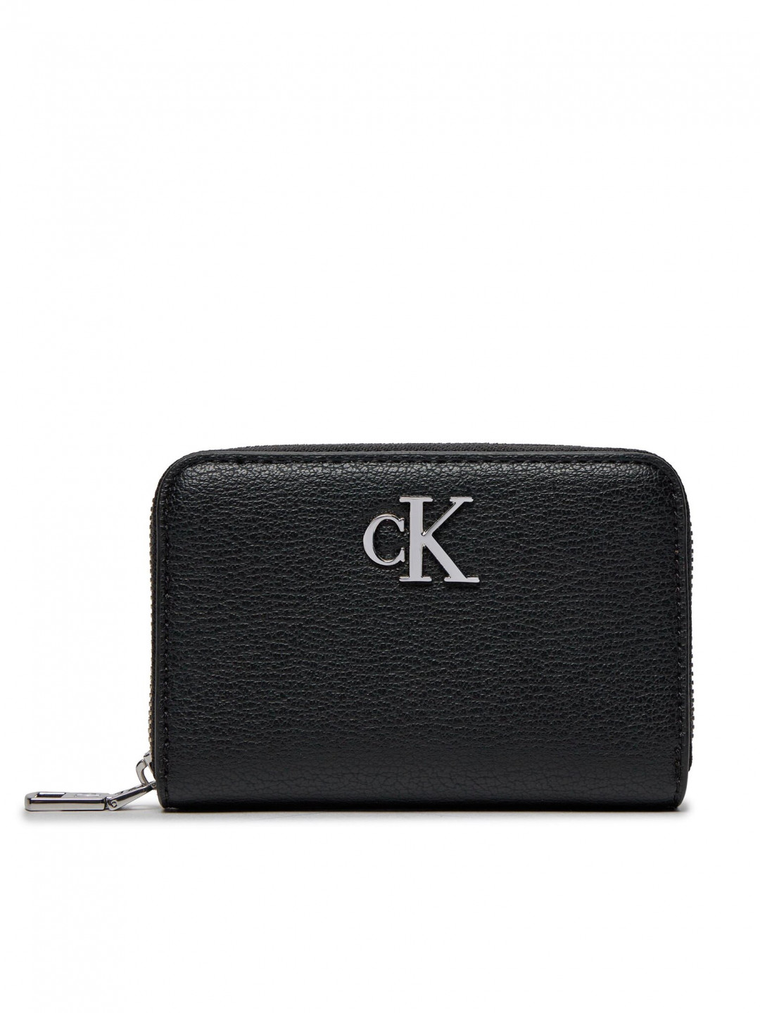Calvin Klein Malá dámská peněženka Minimal Monogram Med Za K60K611500 Černá