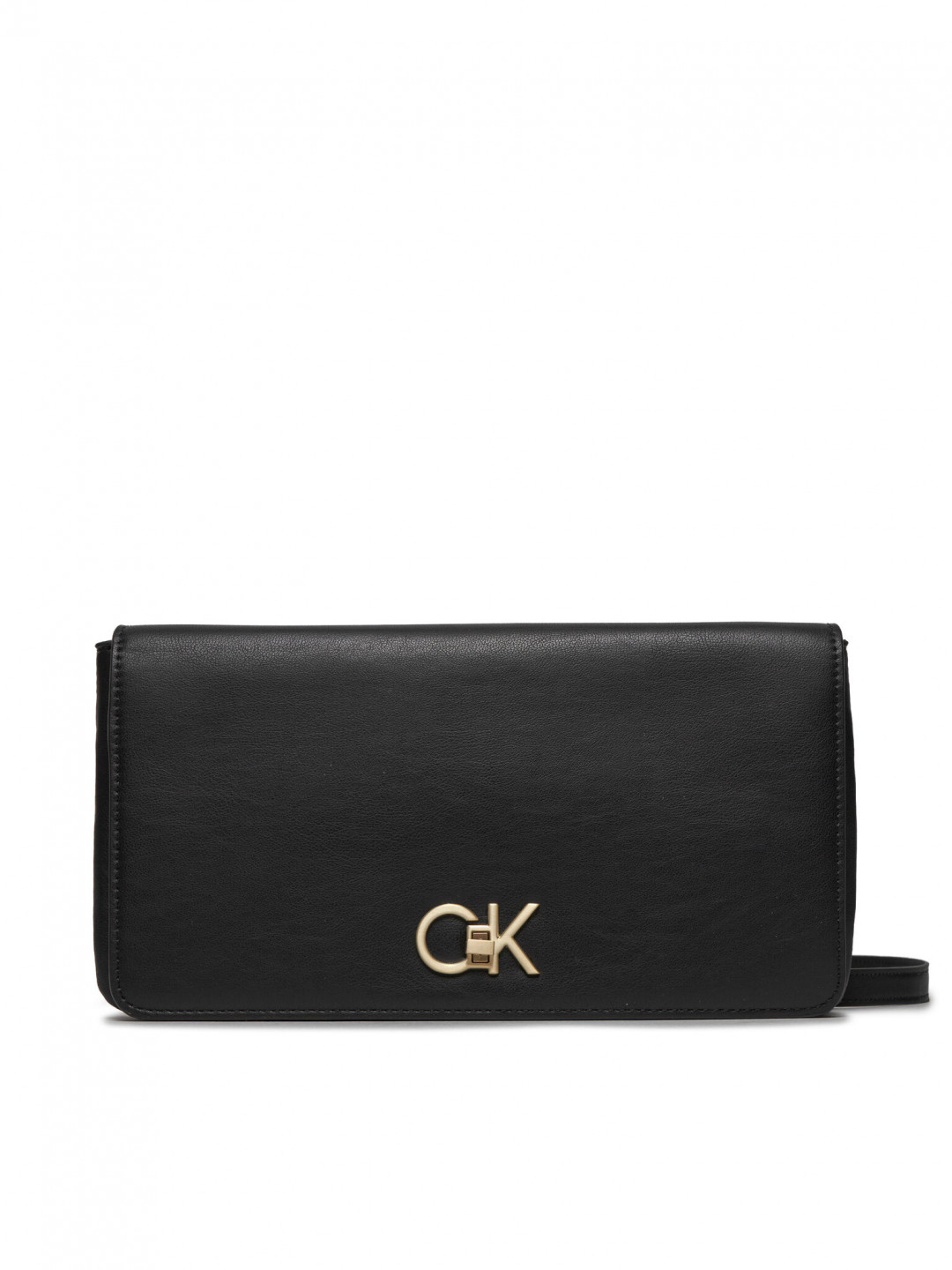 Calvin Klein Kabelka Re-Lock Double Gusette K60K611336 Černá