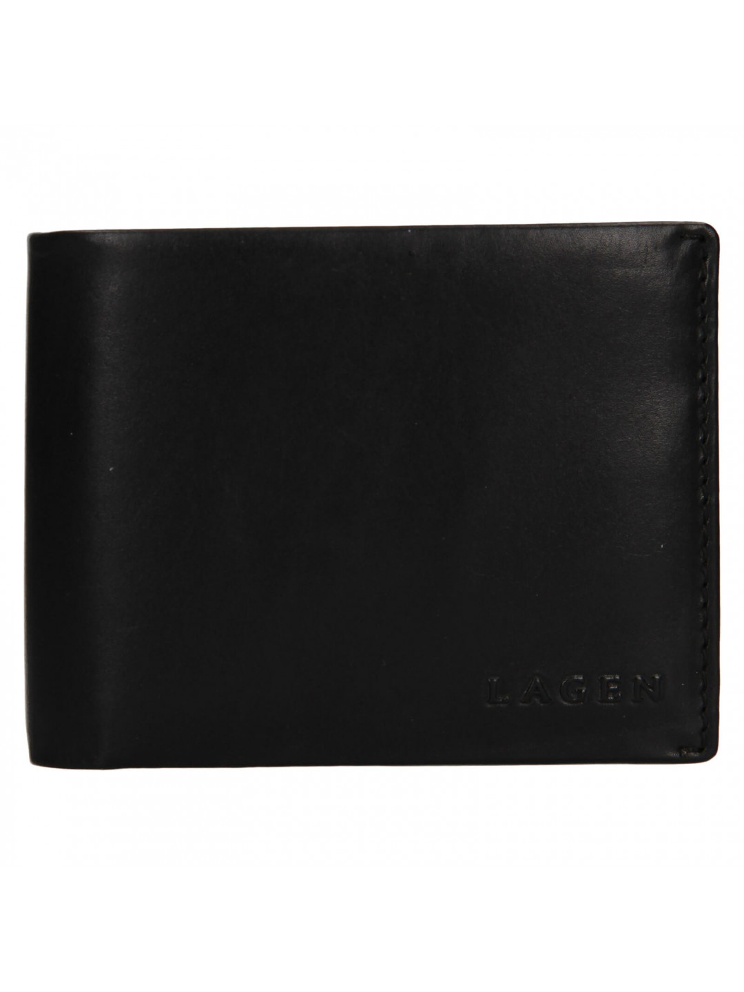 Pánská kožená peněženka Lagen Alnedy – černá