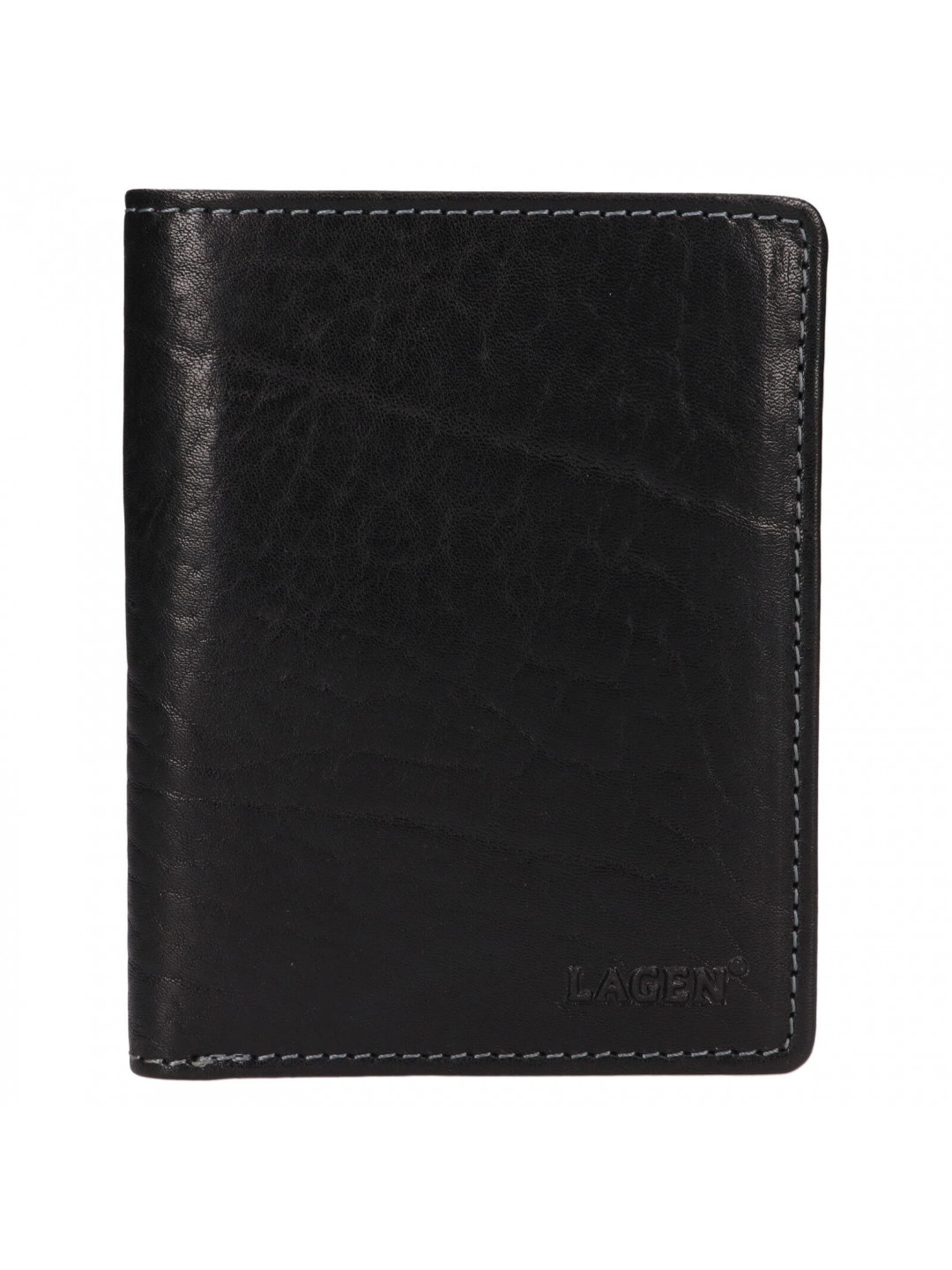 Pánská kožená peněženka Lagen Apolos – černá